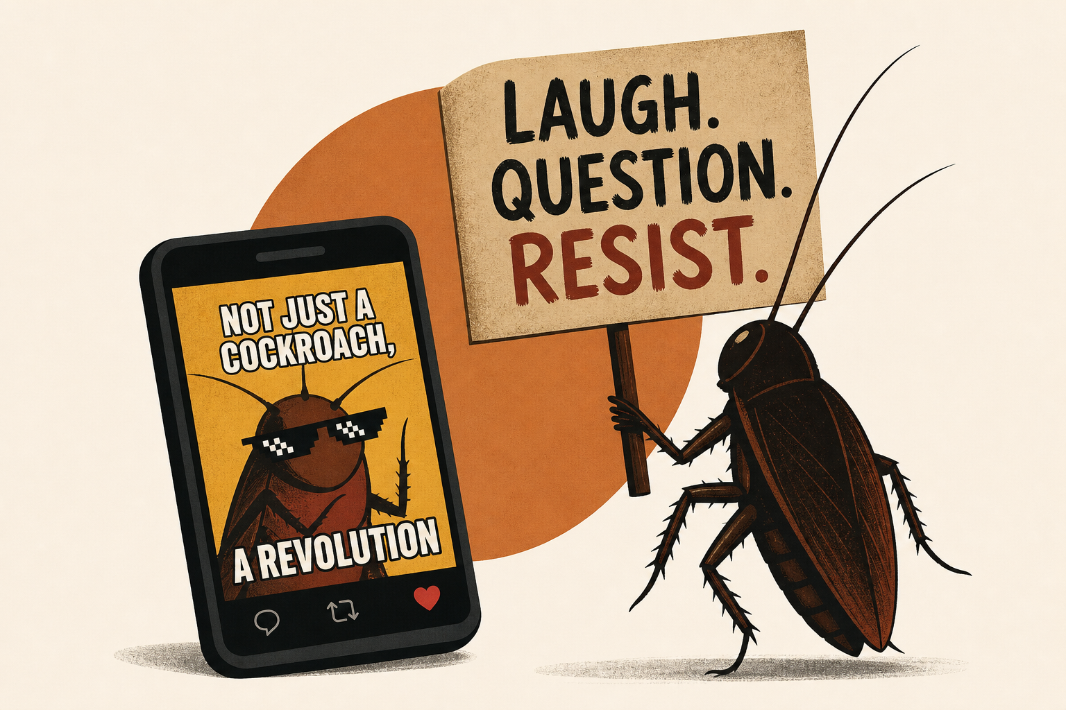 India's 'Cockroach' protesters use memes and humor to challenge Modi