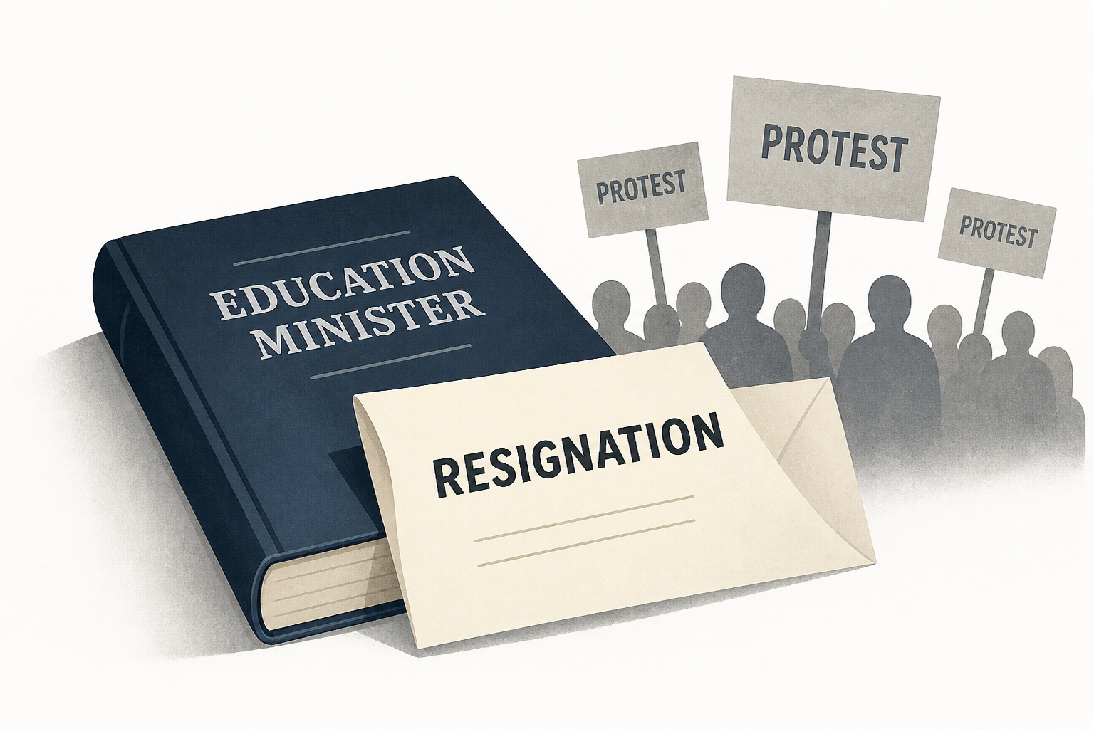 India's education minister resigns after weeks of protests against him