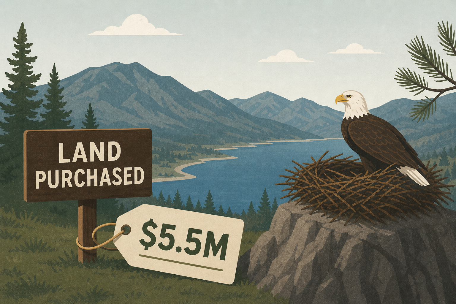 Open AI co-founder drops $5.5M to buy land near Big Bear eagle nest