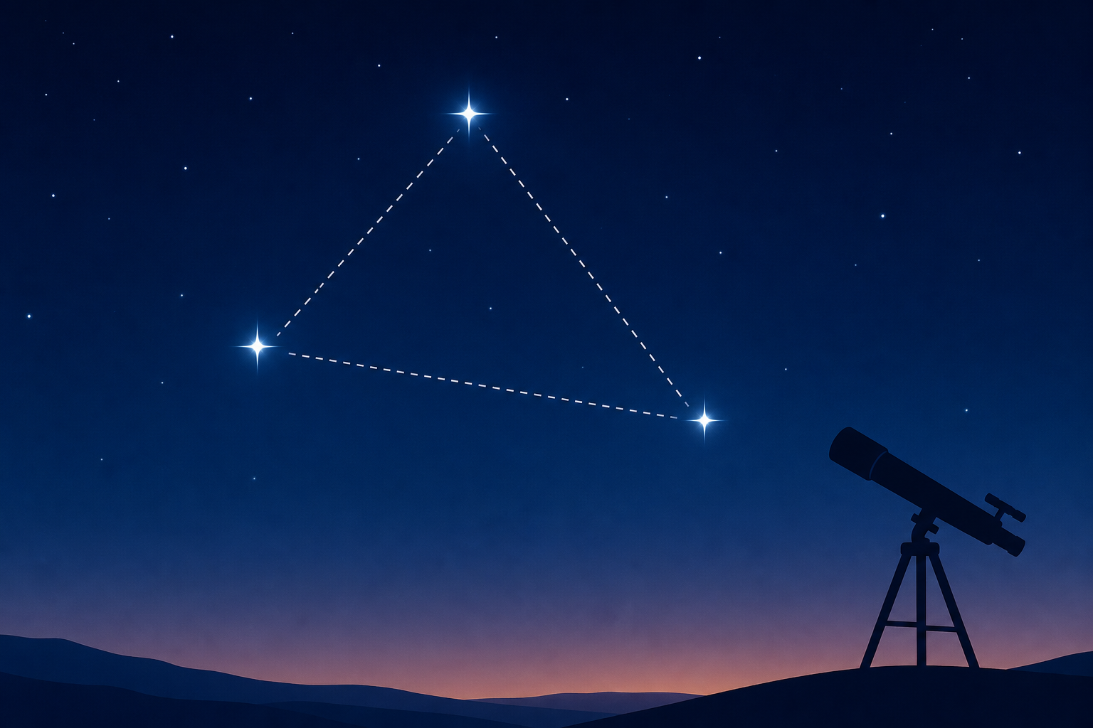 The easiest way to learn the summer night sky starts with these 3 stars