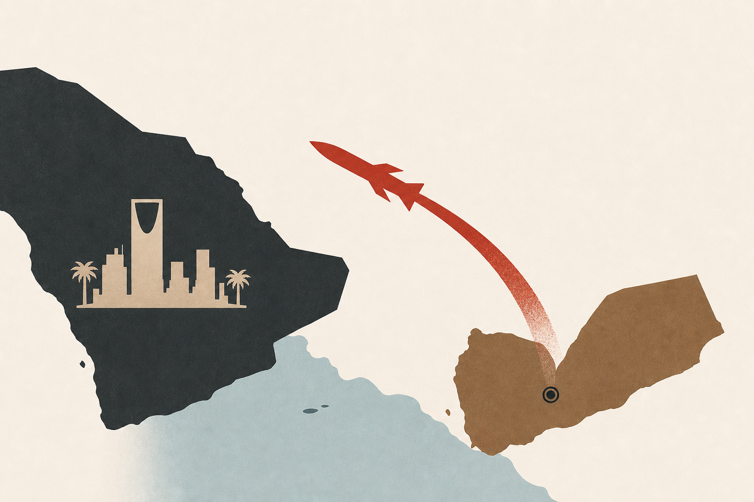 Yemen’s Houthis target Saudi Arabia in response to strikes on Hodeida city