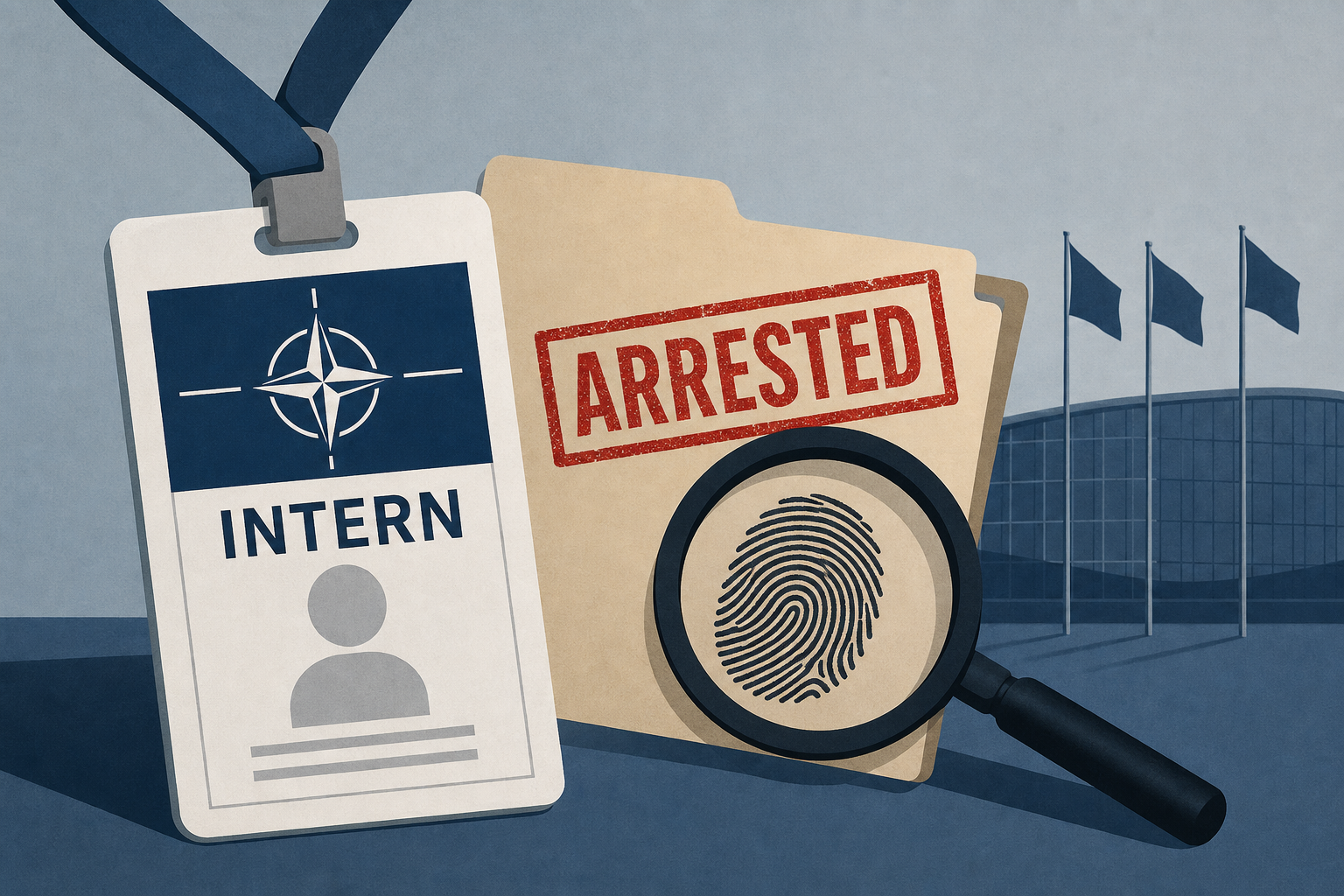 Canadian Intern at NATO Military HQ Is Arrested on Suspicion of Spying