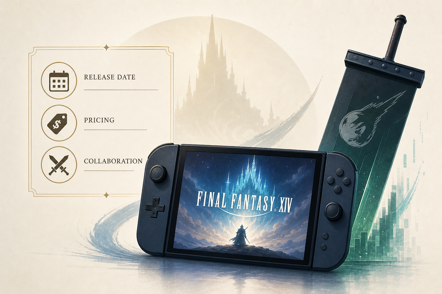 Final Fantasy 14 reveals Nintendo Switch 2 release date and pricing, Final Fantasy 7 remake collaboration, more
