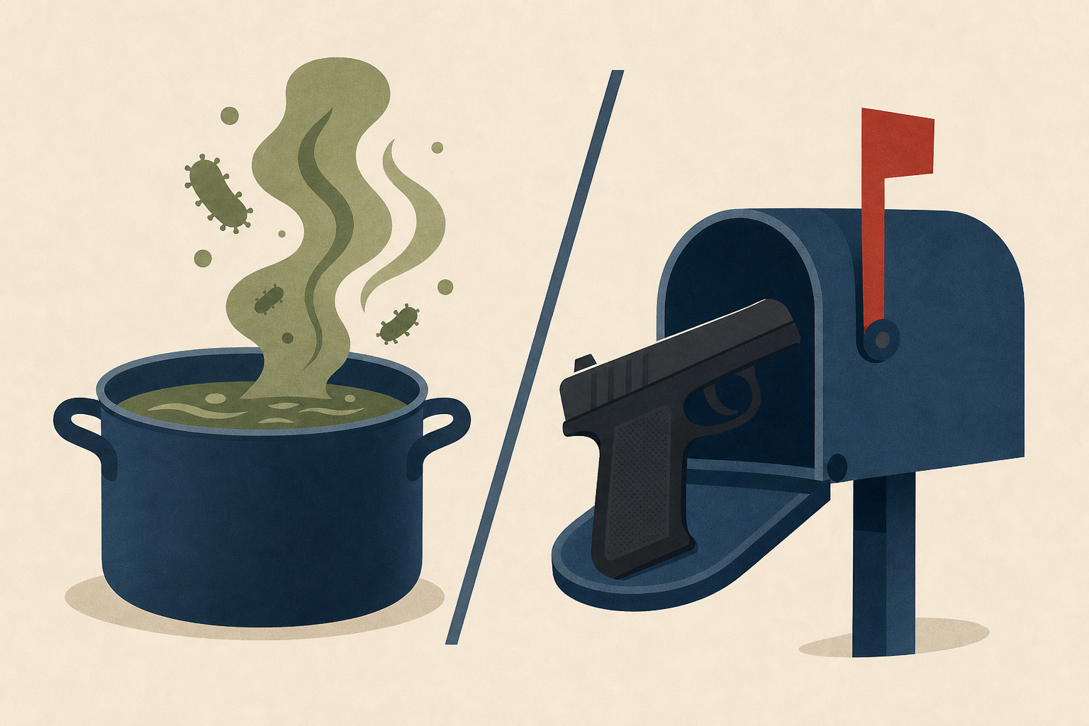 Diarrhea in Every Pot and a Gun in Every Mailbox