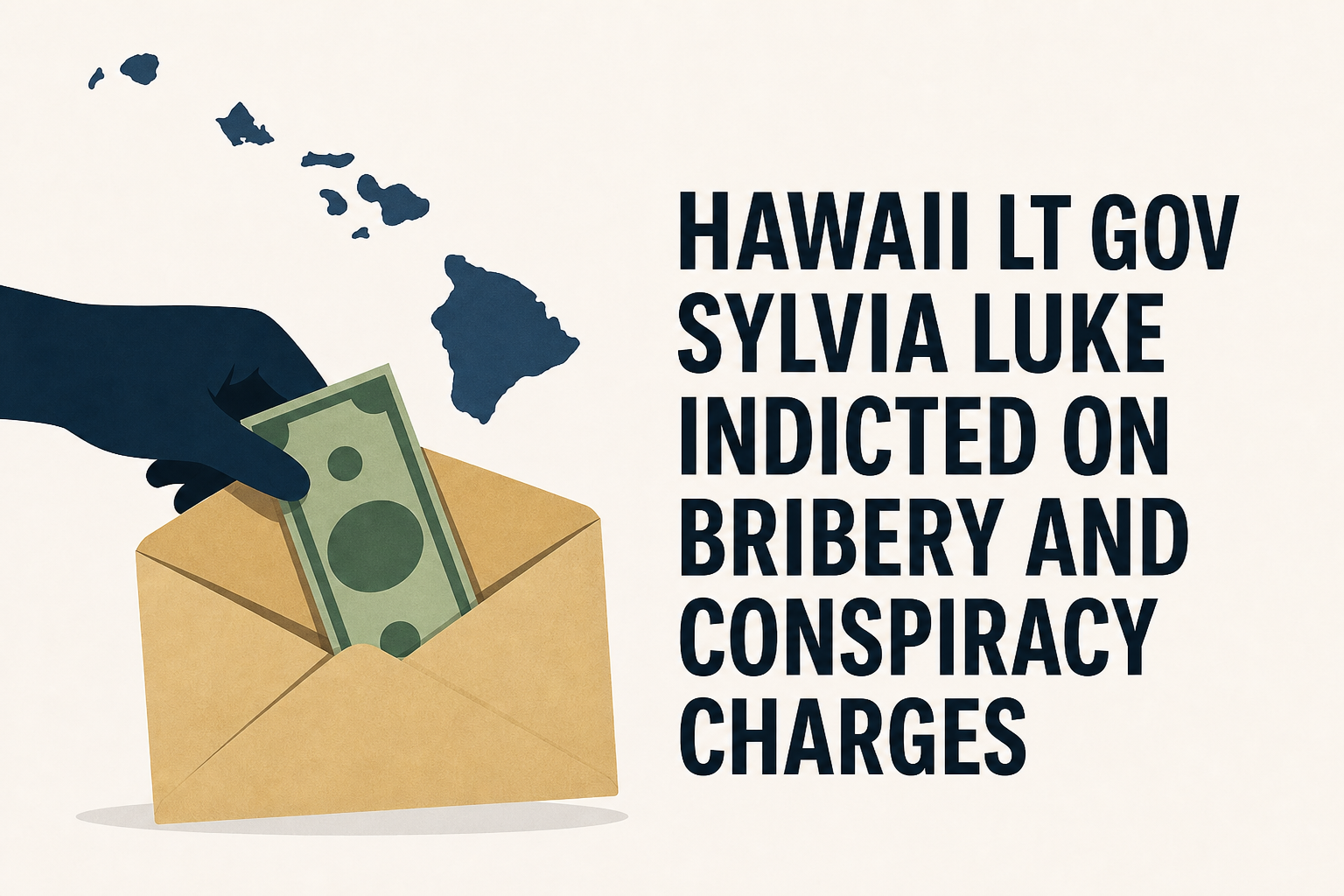 Hawaii Lt Gov Sylvia Luke indicted on bribery and conspiracy charges