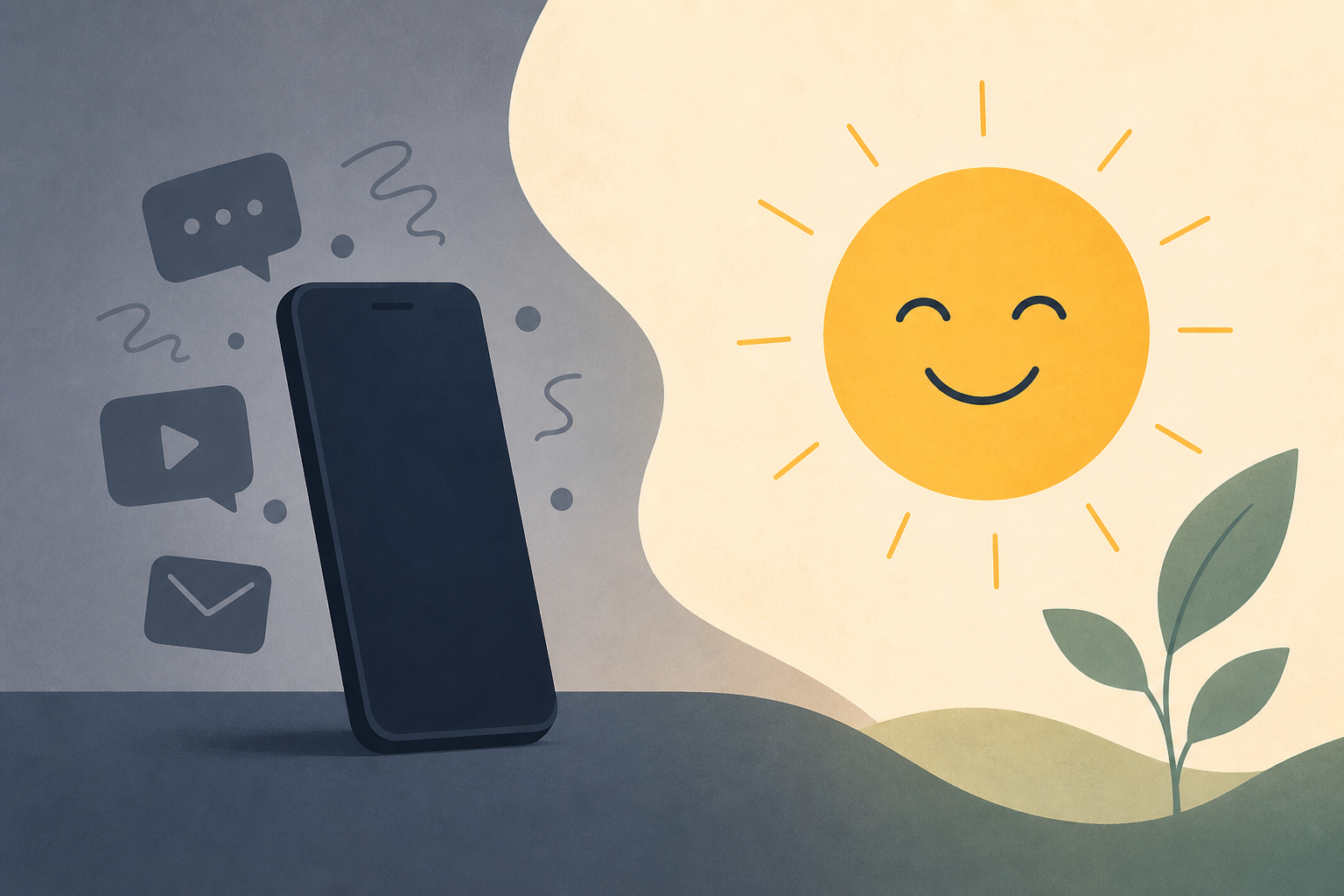 I'm using my phone way less, and it's making me happier