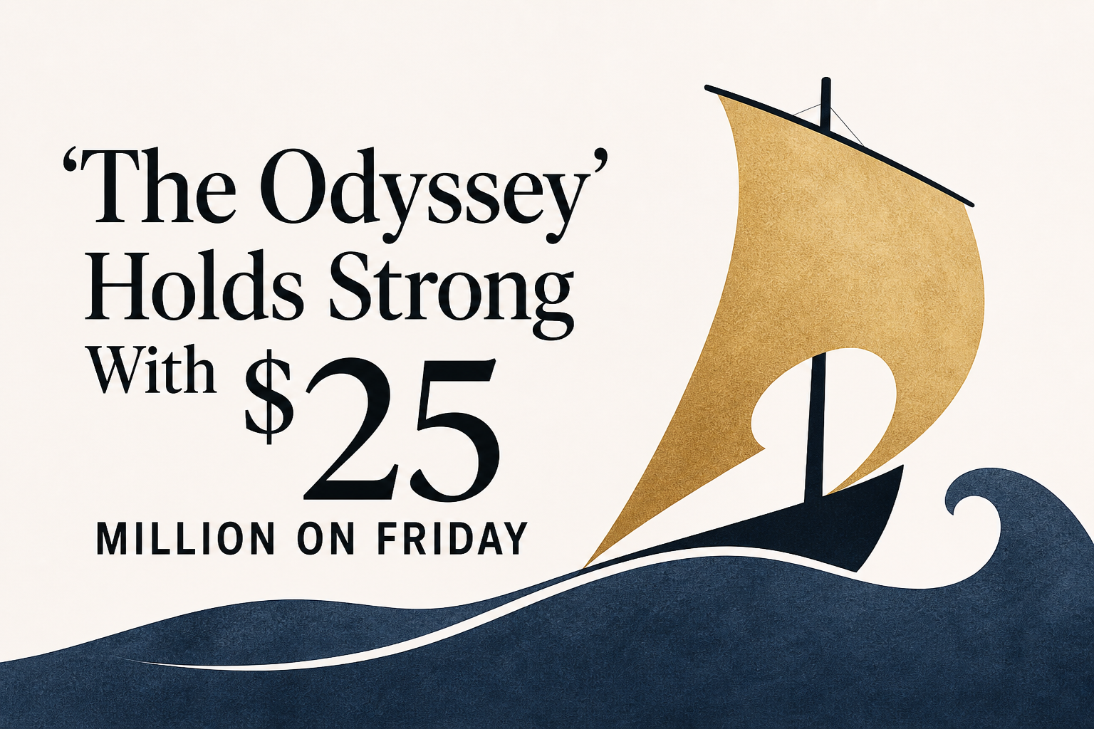 'The Odyssey' Holds Strong With $25 Million on Friday