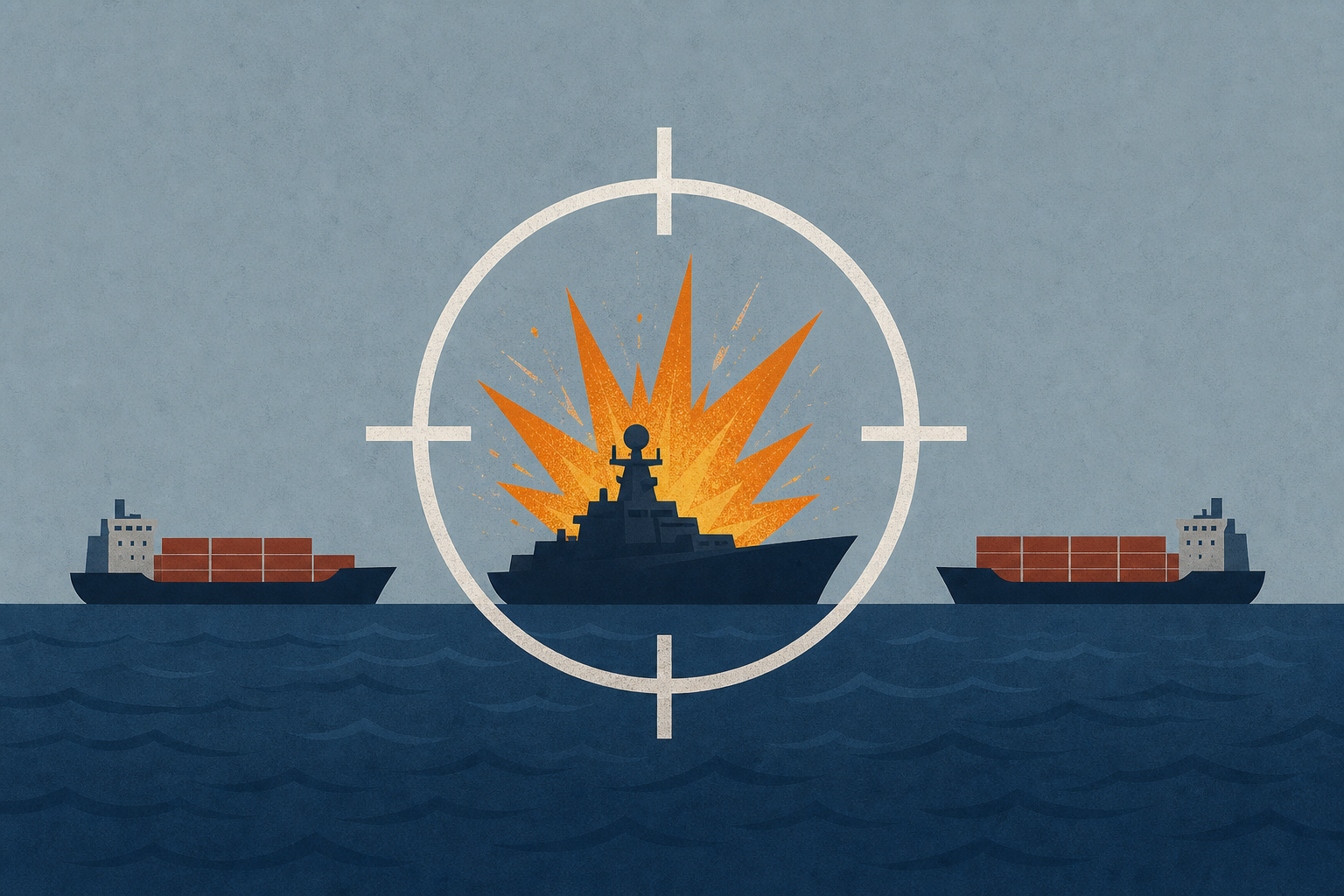 Ukraine hits Russian warship, Iran-linked cargo vessels, Volodymyr Zelensky says