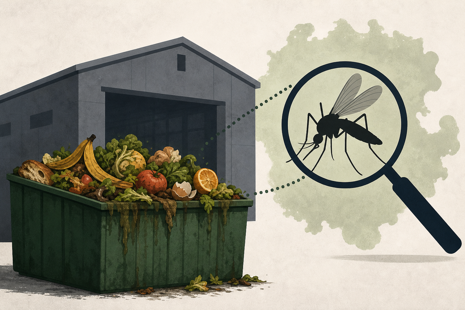 Bolye Heights warehouse food waste could fuel insect-borne disease