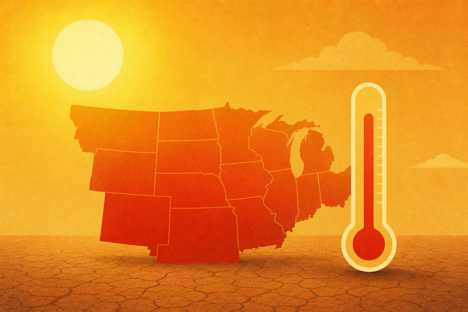 Central US swelters under extreme heat warning with little overnight relief