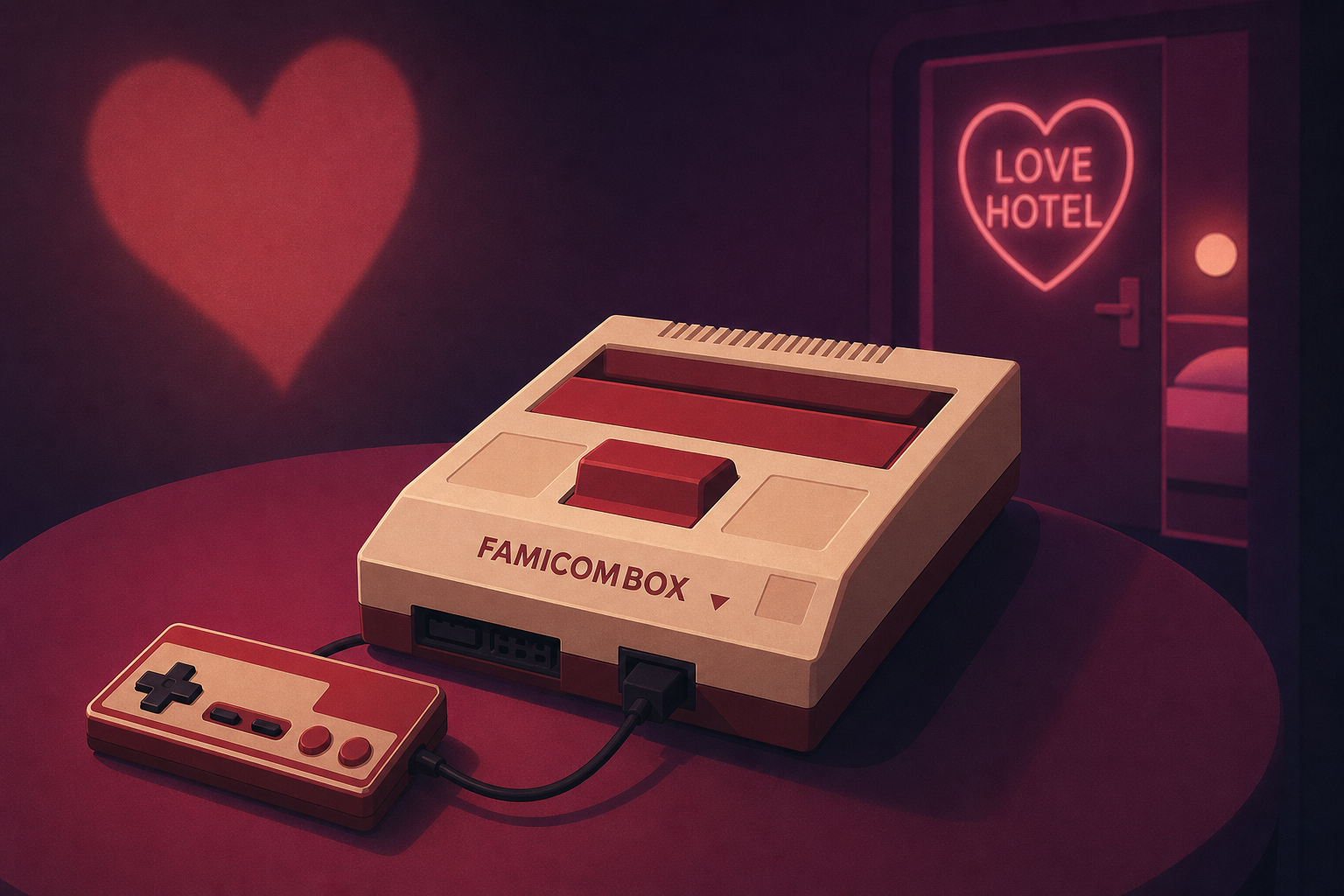 Fully-functioning Famicombox discovered in a Japanese love hotel