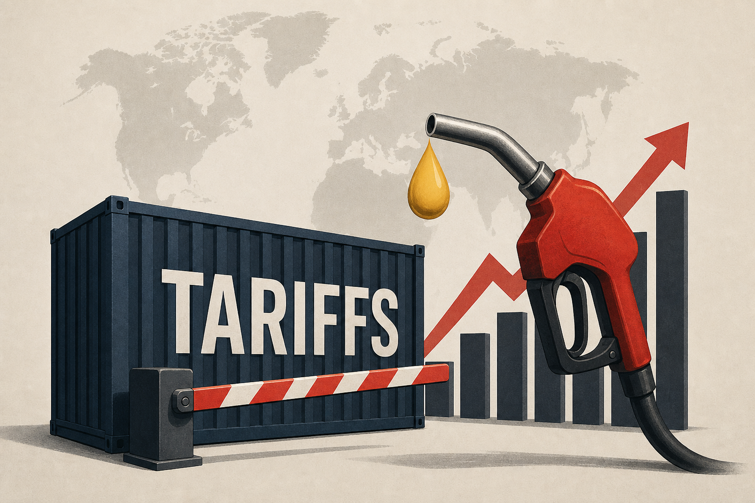 President Trump’s tariffs take effect amid high wartime gas prices