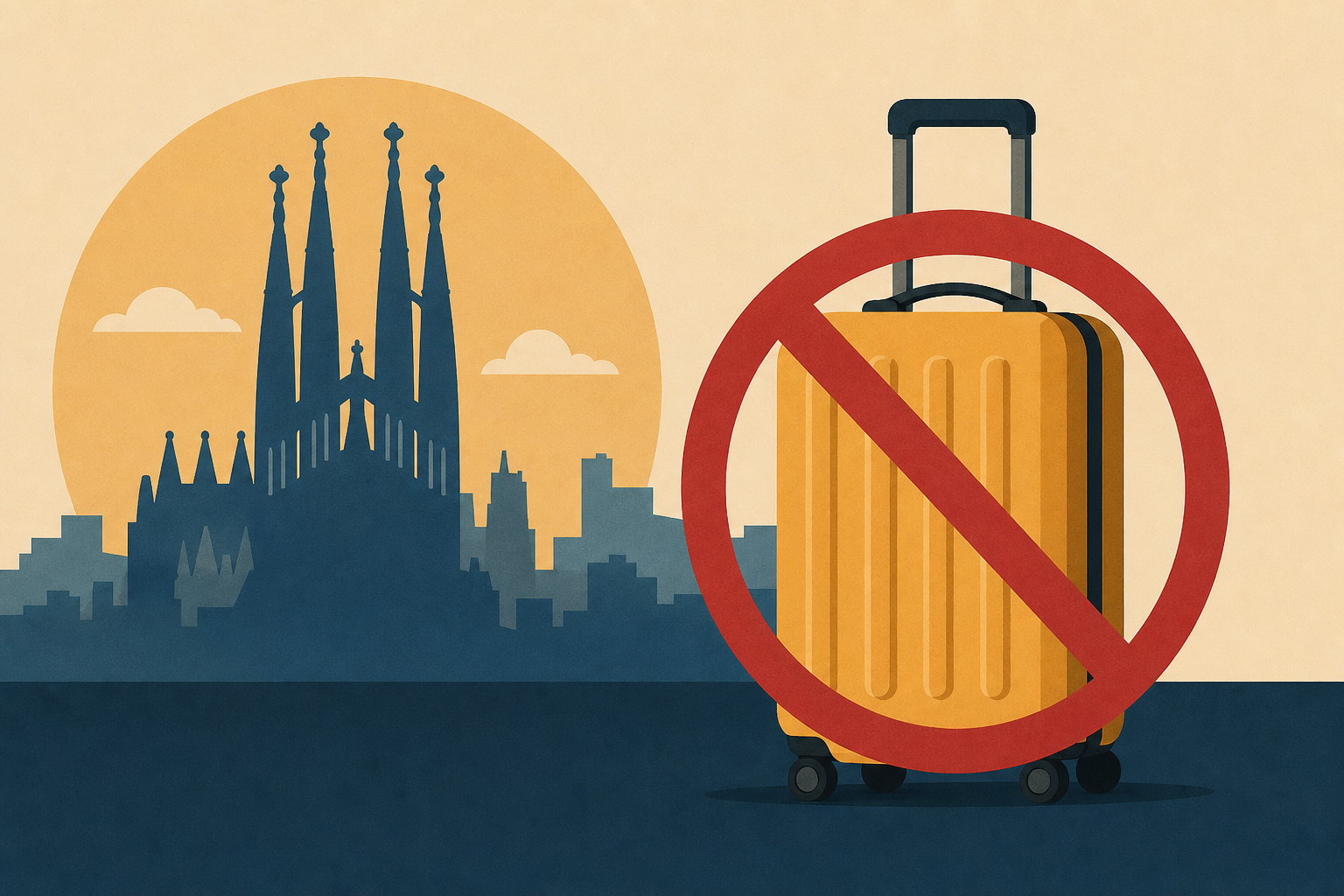 Barcelona offiicials crack down on tourism, say not a single person more