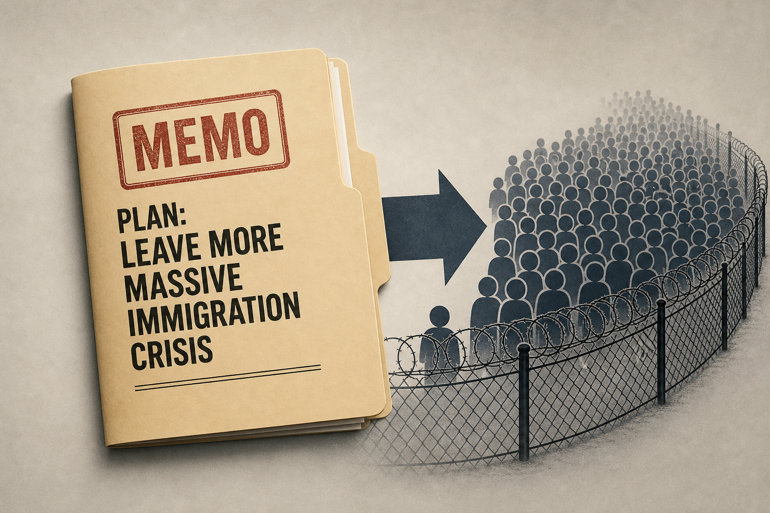 Bombshell memo shows Biden planned to leave Trump with even more massive immigration crisis