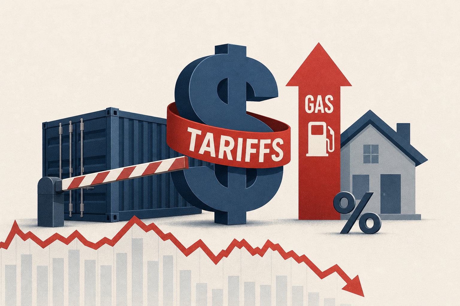 America In Focus: New tariffs, soaring gas, mortgages and a down week for Wall Street