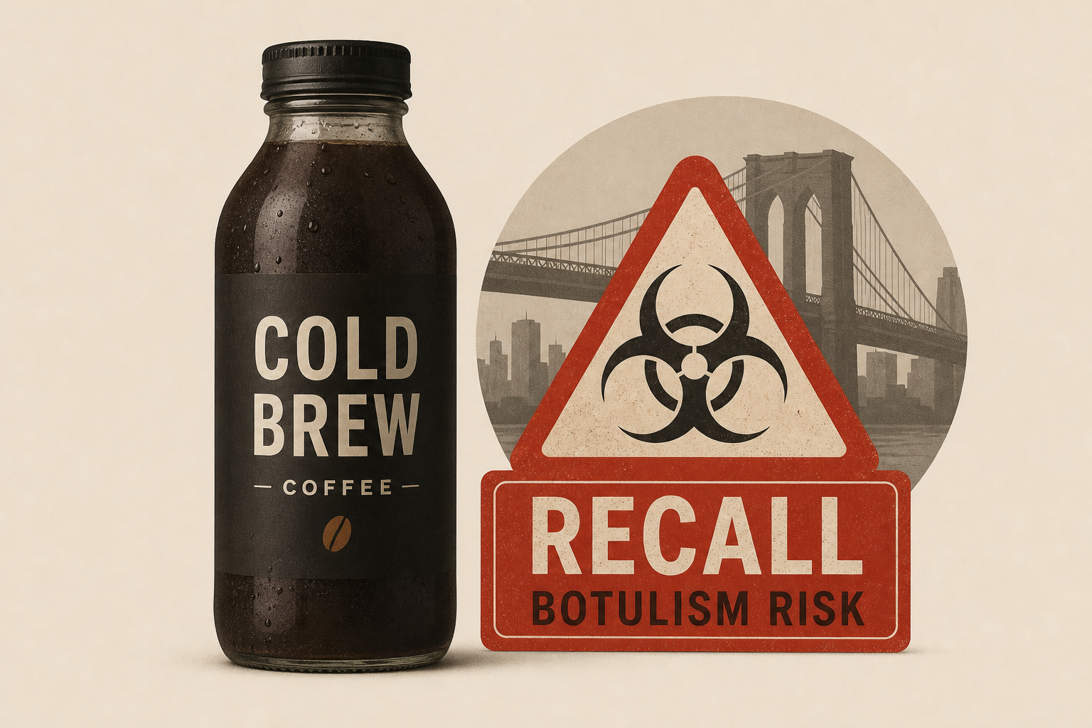 Cold brew recall issued by Brooklyn Roasting Company for botulism