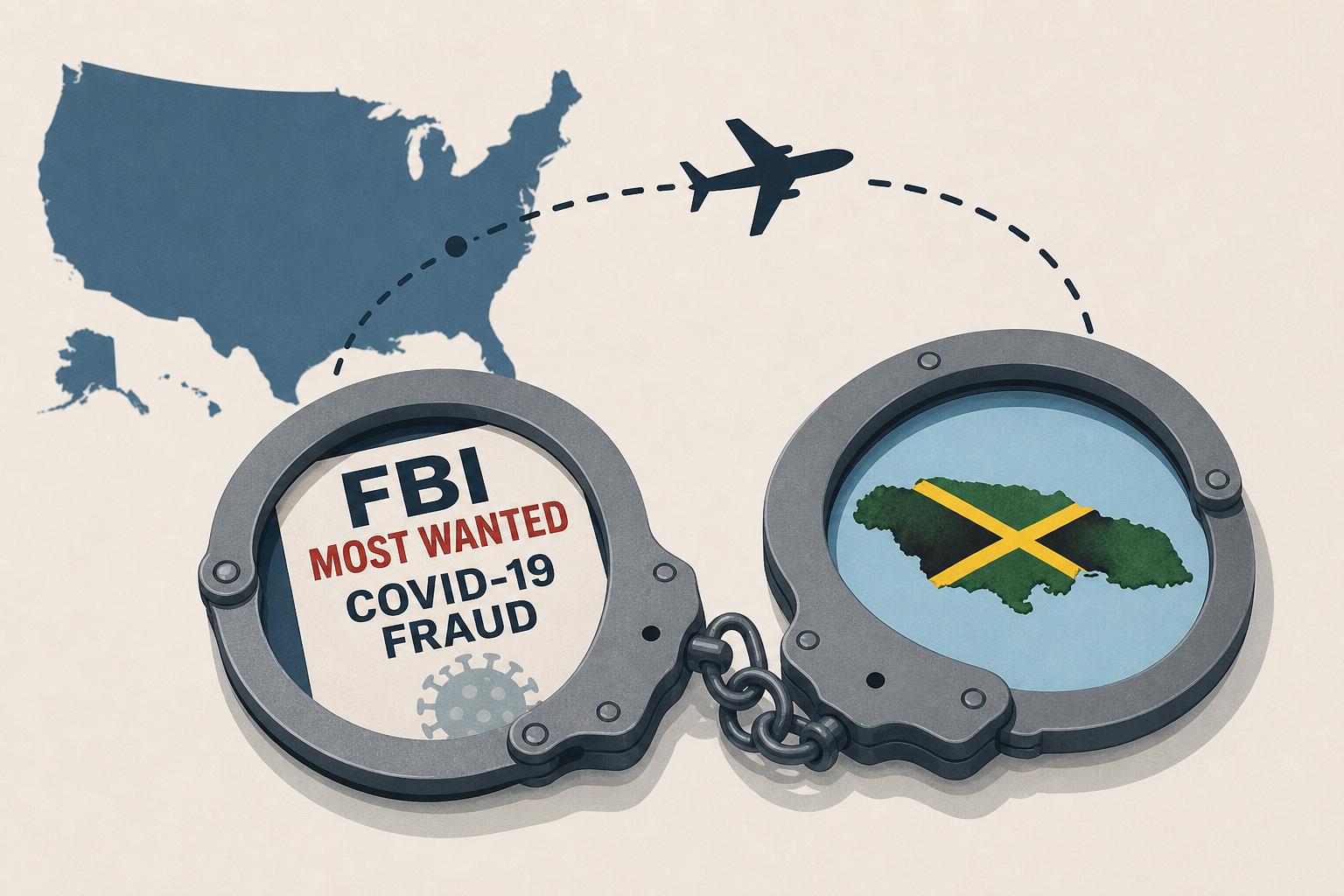 FBI Most Wanted COVID-19 fraudster arrested and returned from Jamaica