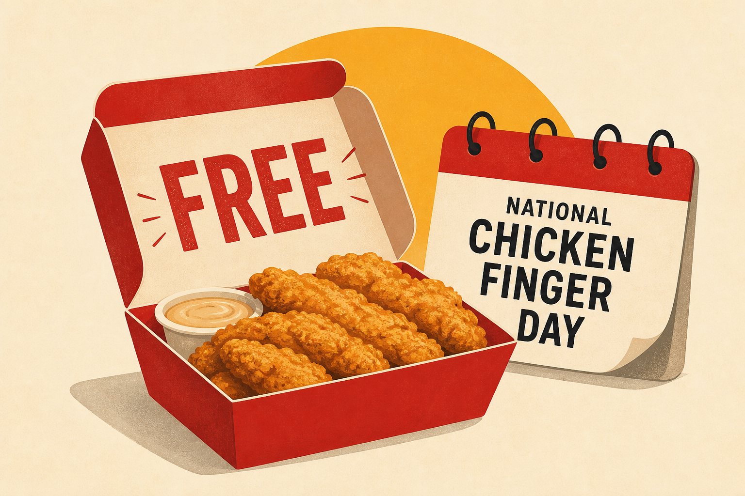 You can get free Raising Cane's on National Chicken Finger Day
