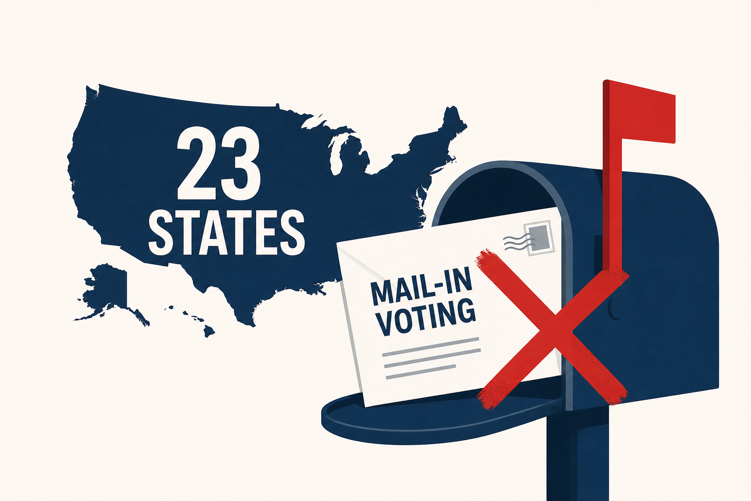 Appeals court rejects Trump bid to curb mail-in voting in 23 states