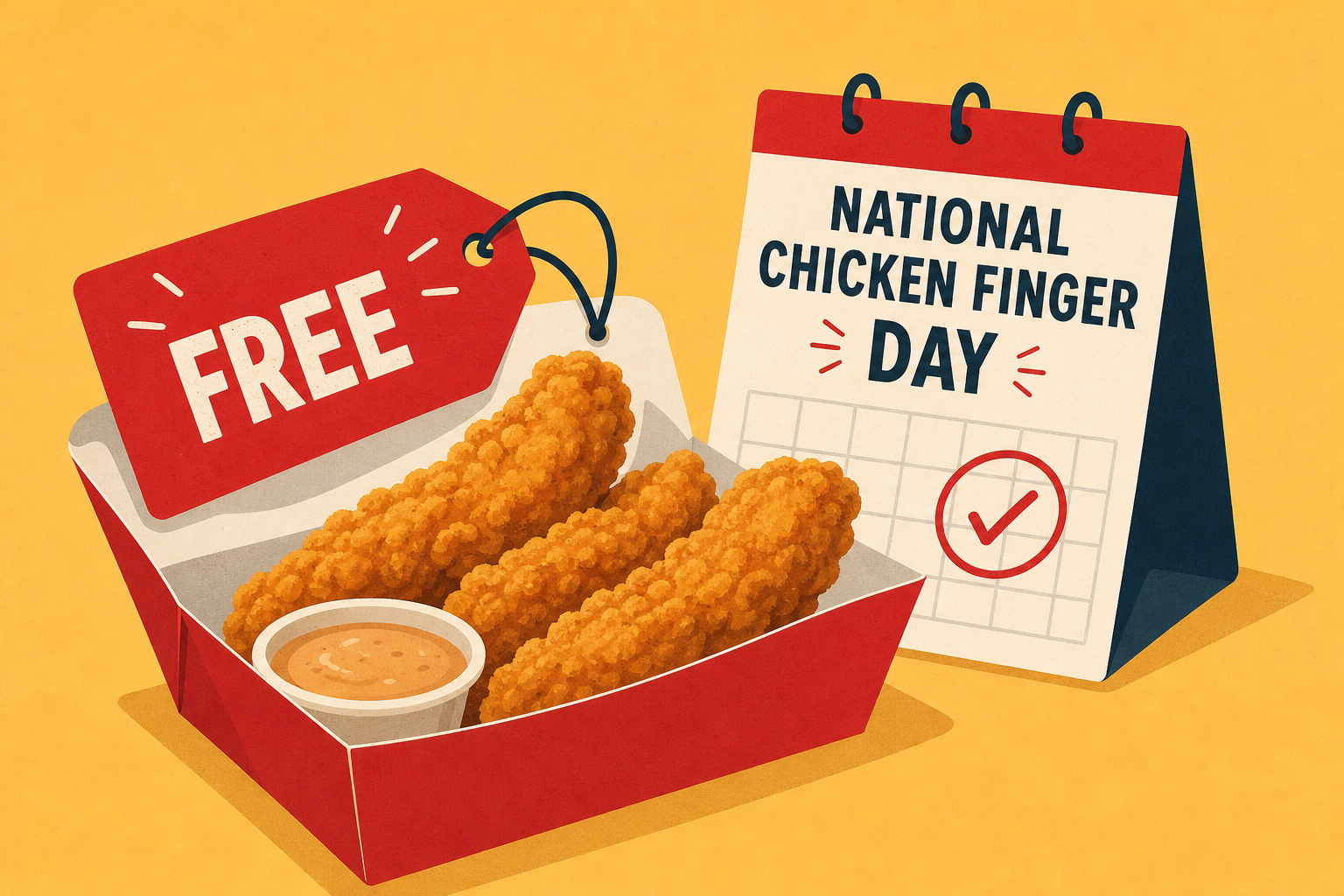 Get free Raising Cane's on National Chicken Finger Day