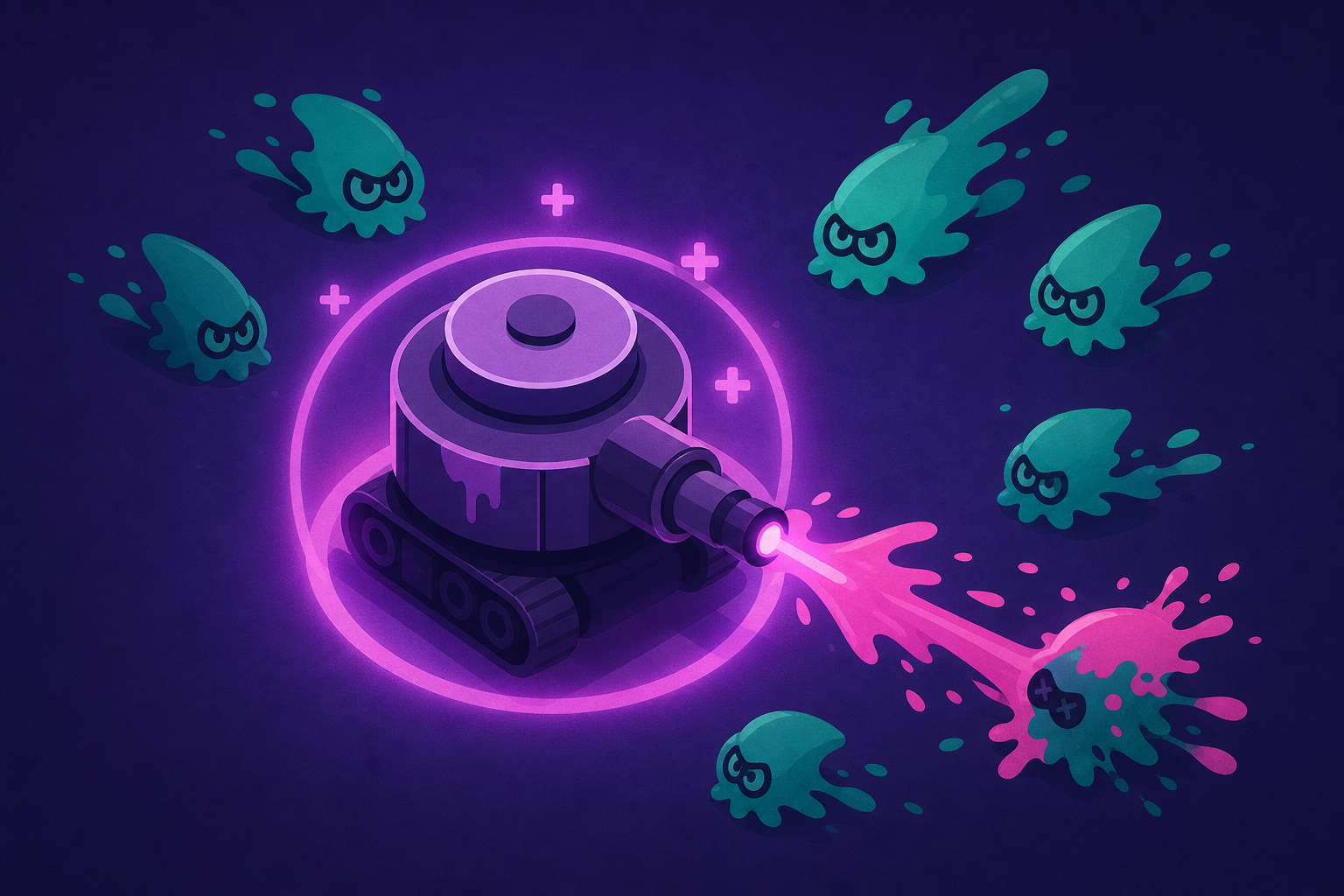 The Tactical Tank Turns Splatoon Raiders Into Vampire Survivors
