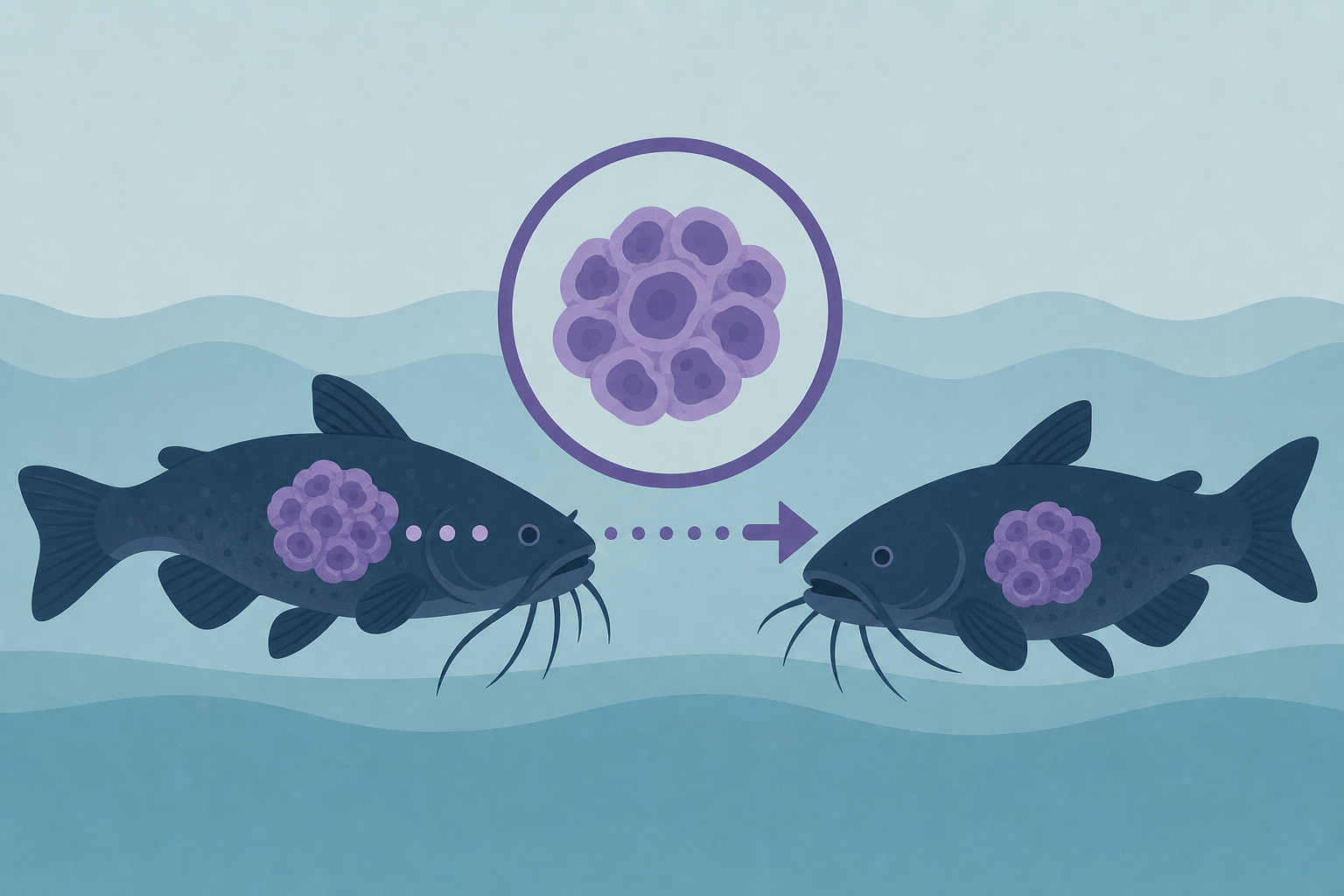 Scientists discover 1st known likely transmissible cancer in wild catfish