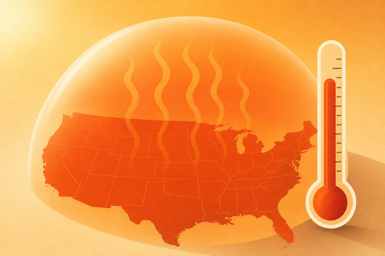 Scorching US heatwave to hit 70 million people with third ‘heat dome’ in month