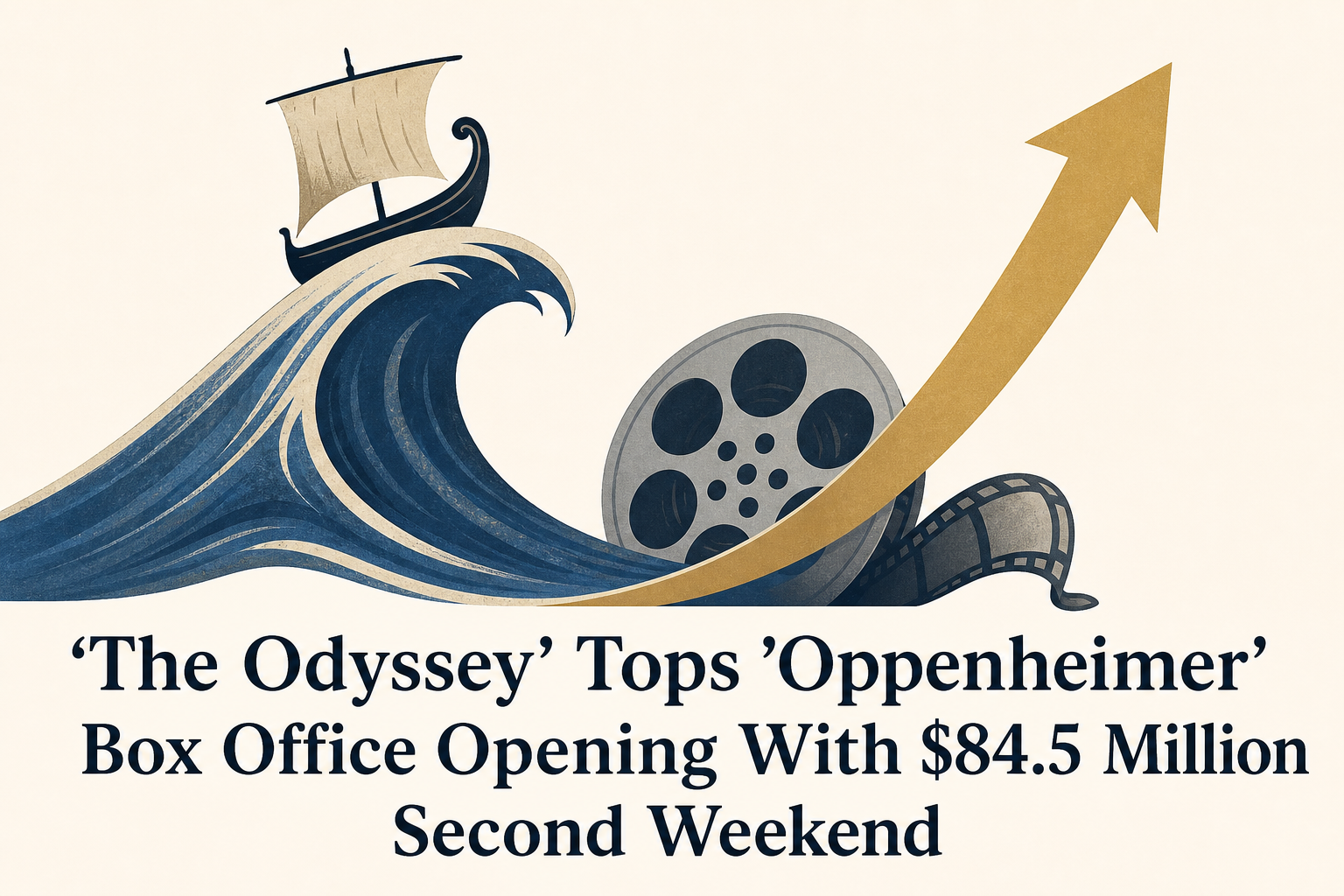 'The Odyssey' Tops 'Oppenheimer' Box Office Opening With $84.5 Million Second Weekend
