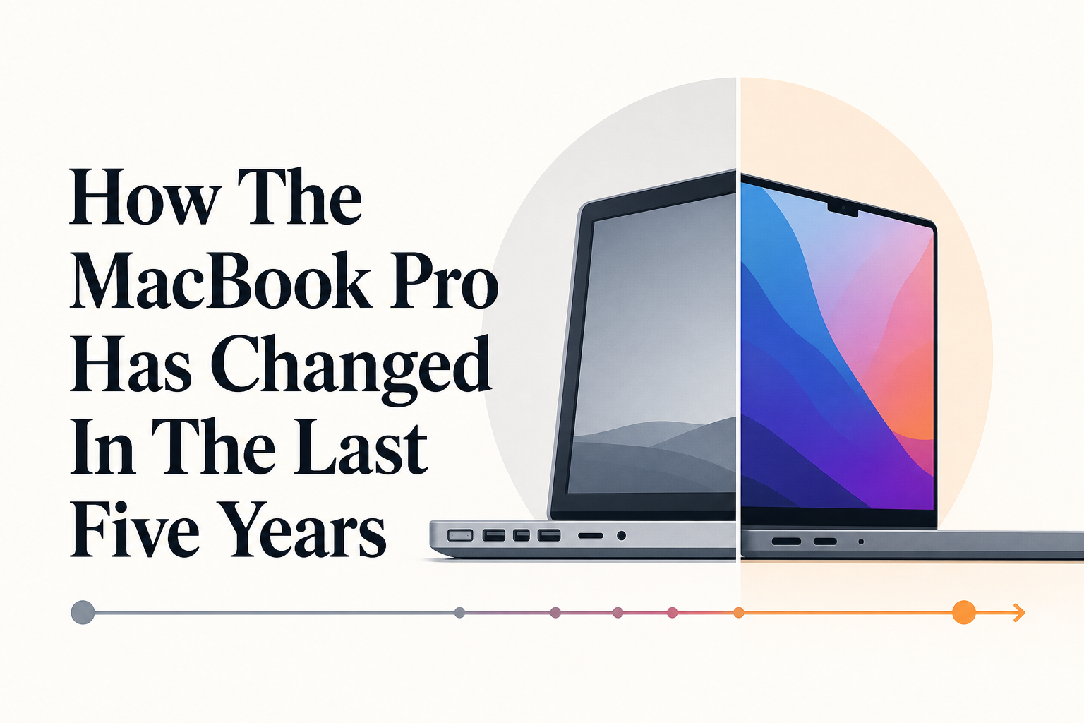 How The MacBook Pro Has Changed In The Last Five Years