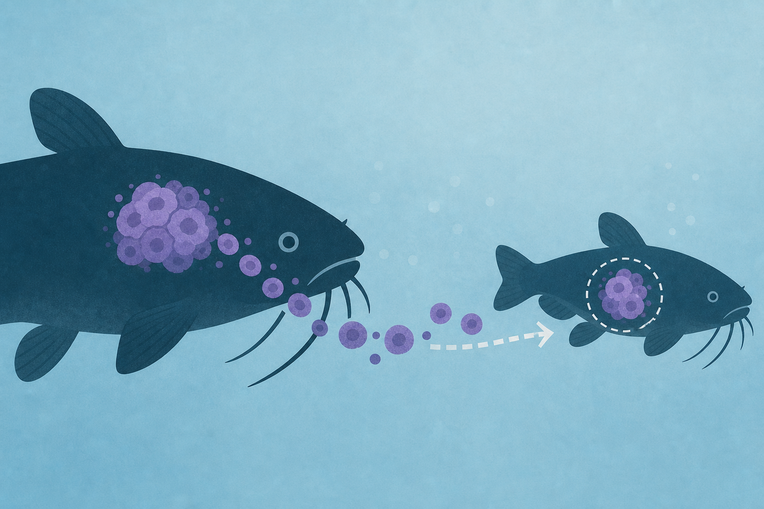 Scientists discover 1st known likely transmissible cancer in wild catfish