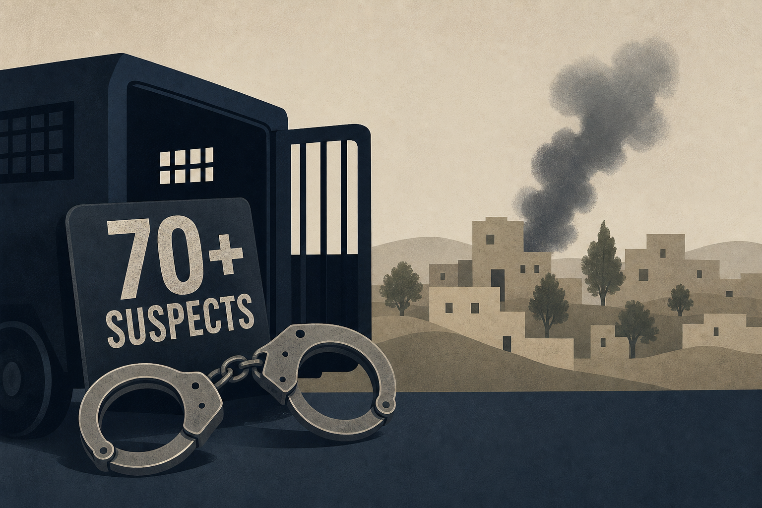 Israel detains over 70 suspects following deadly violence in the West Bank