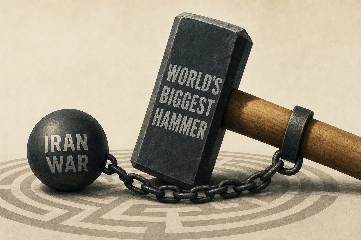 Trump Seems Trapped by Iran War, Even as He Wields the World’s Biggest Hammer