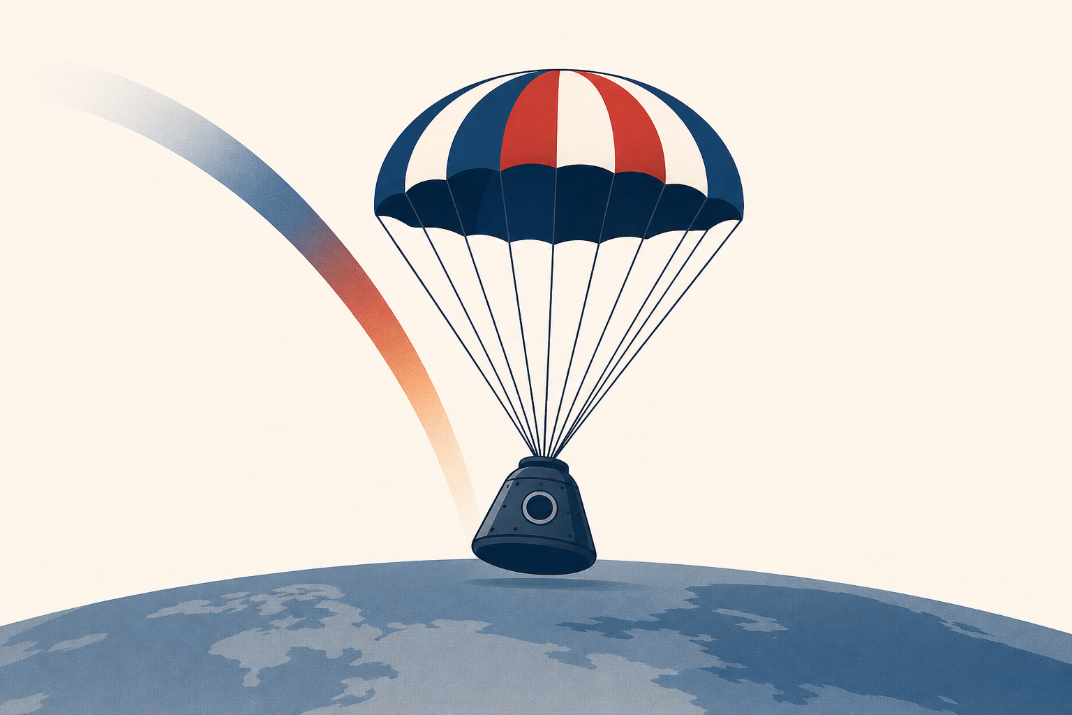 US-Russian space crew lands safely after eight-month stint on the ISS