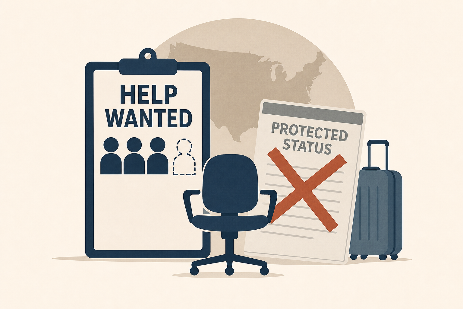 Employers Fear Labor Shortage as Many Immigrants Lose Protected Status