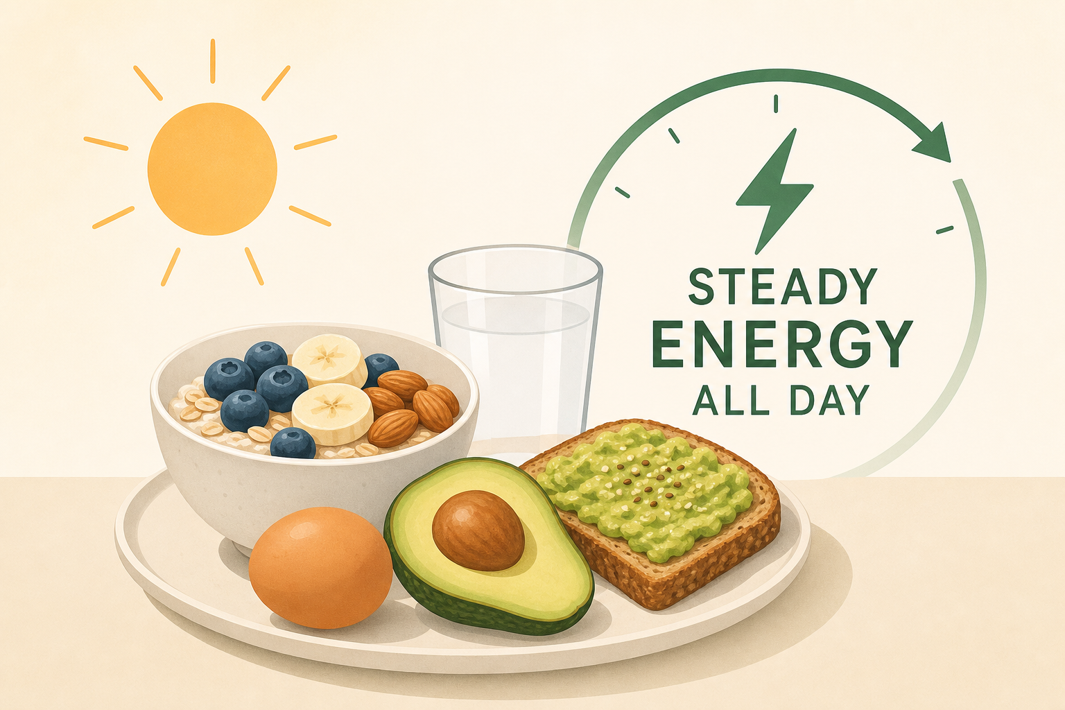 The 7 Best Foods to Eat in the Morning for Steady Energy All Day
