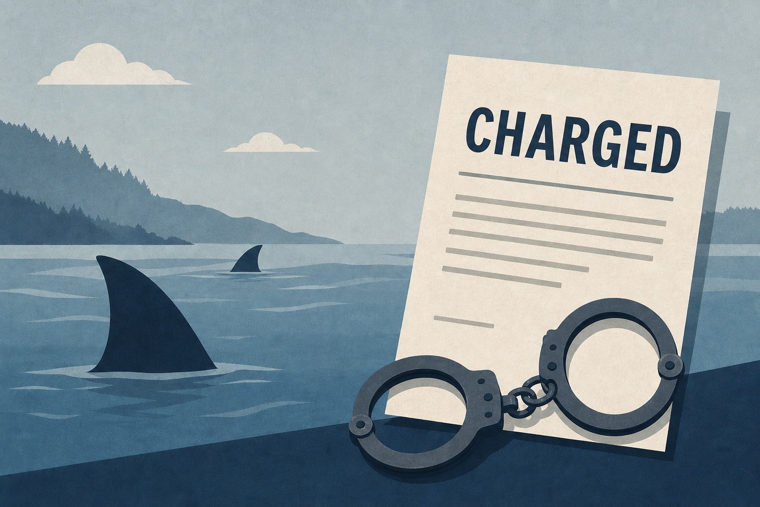 Northwest man charged for allegedly 'wrestling' sharks in Puget Sound: police