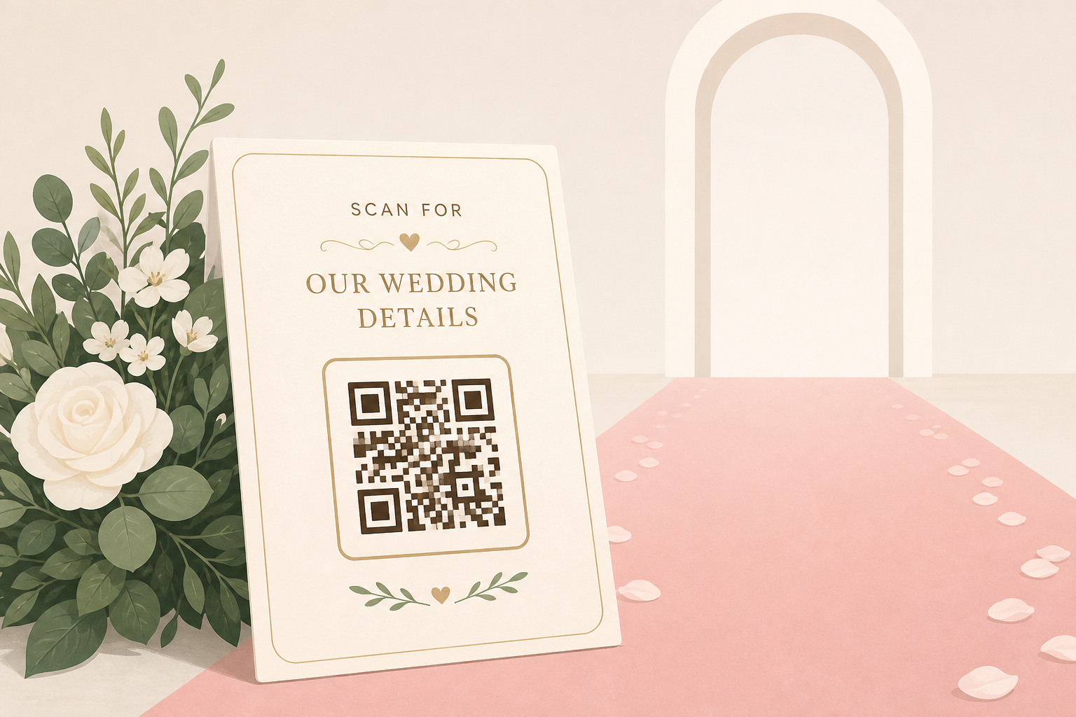 QR Codes Make Their Way Down Wedding Aisles