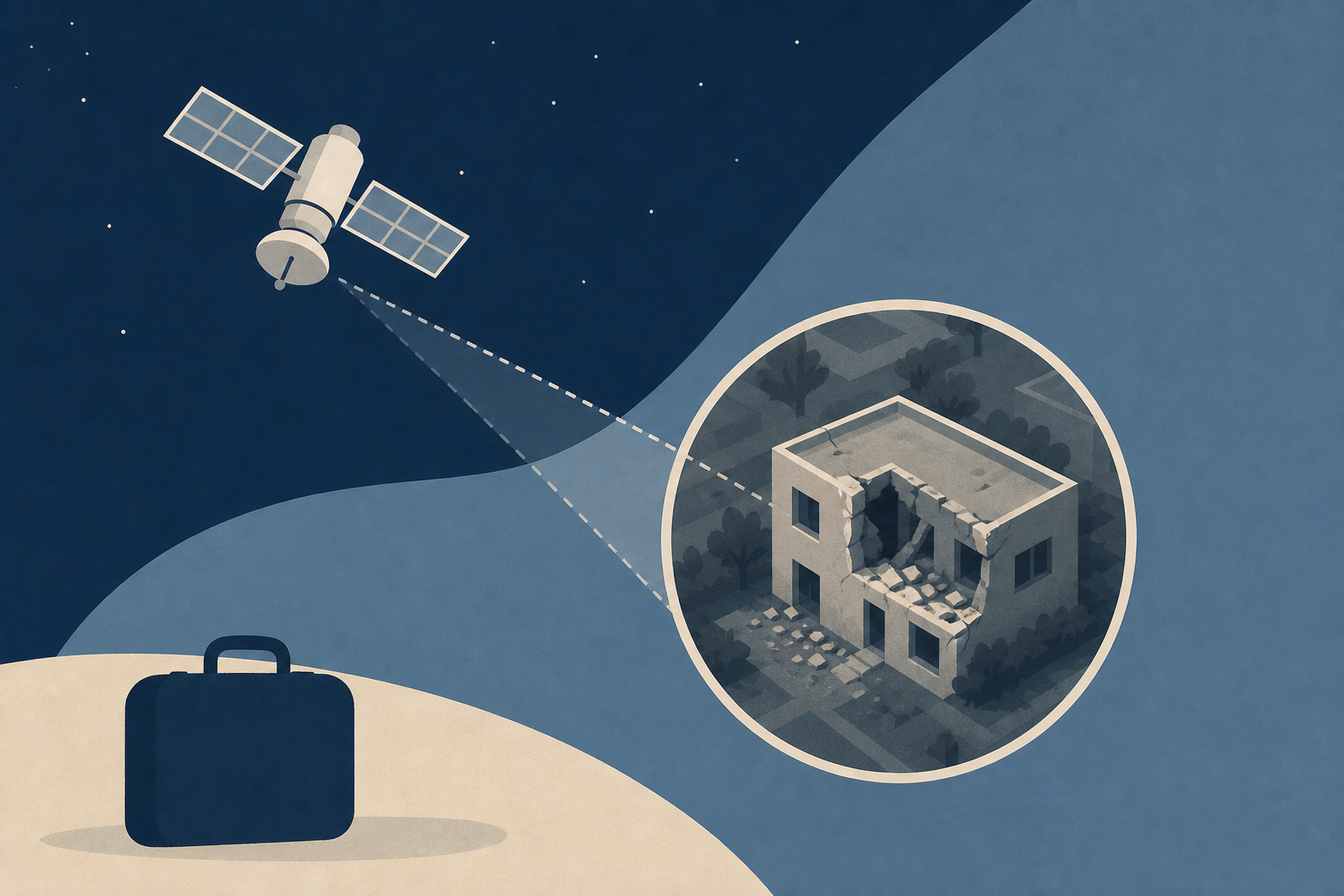 Lebanese displaced by war turn to satellites to check their homes