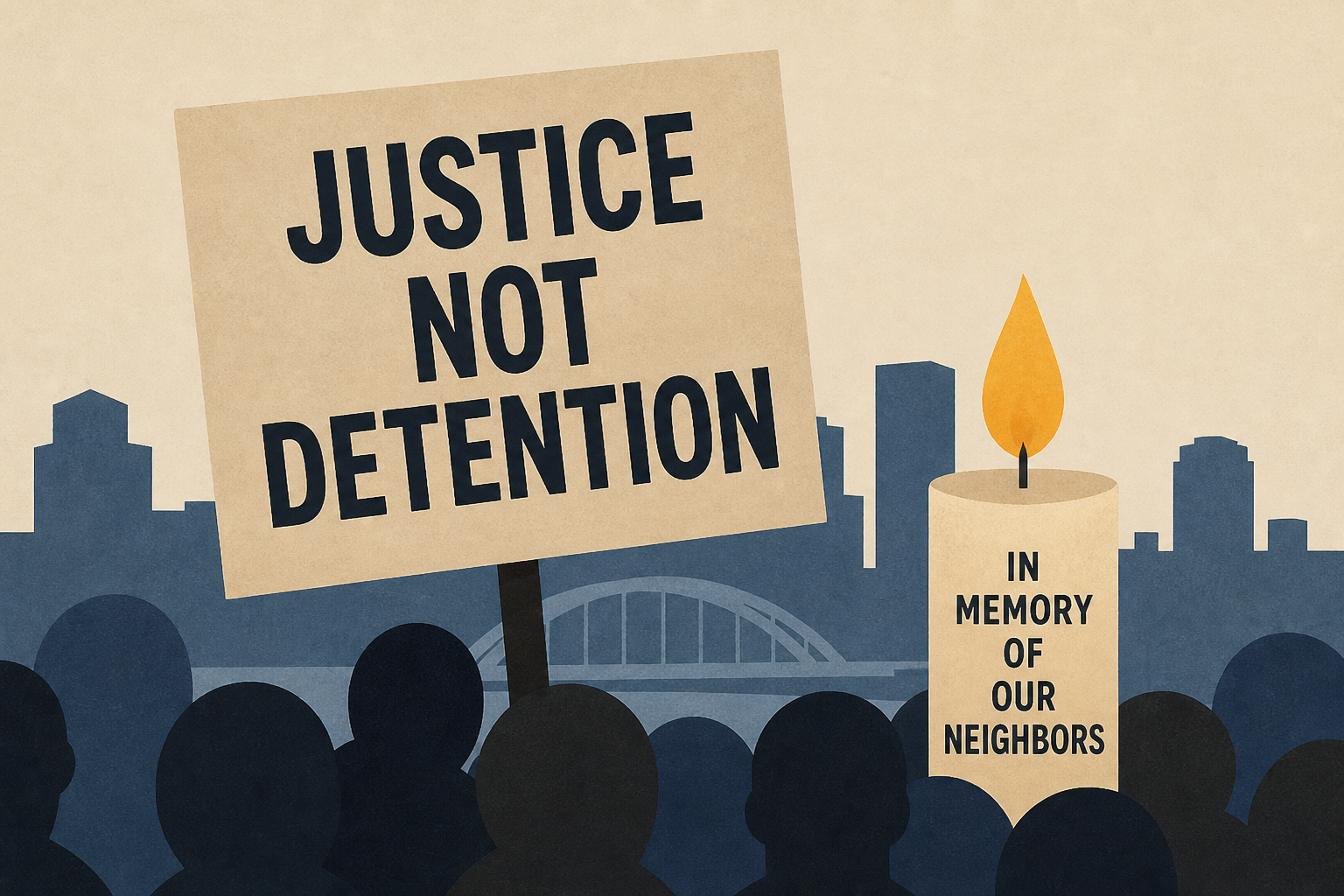 People rally in Rochester to protest two men killed by ICE in separate incidents