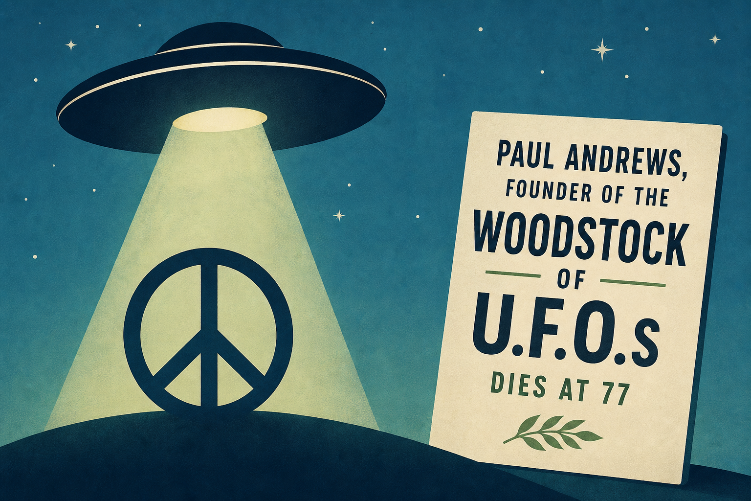 Paul Andrews, Founder of the Woodstock of U.F.O.s, Dies at 77