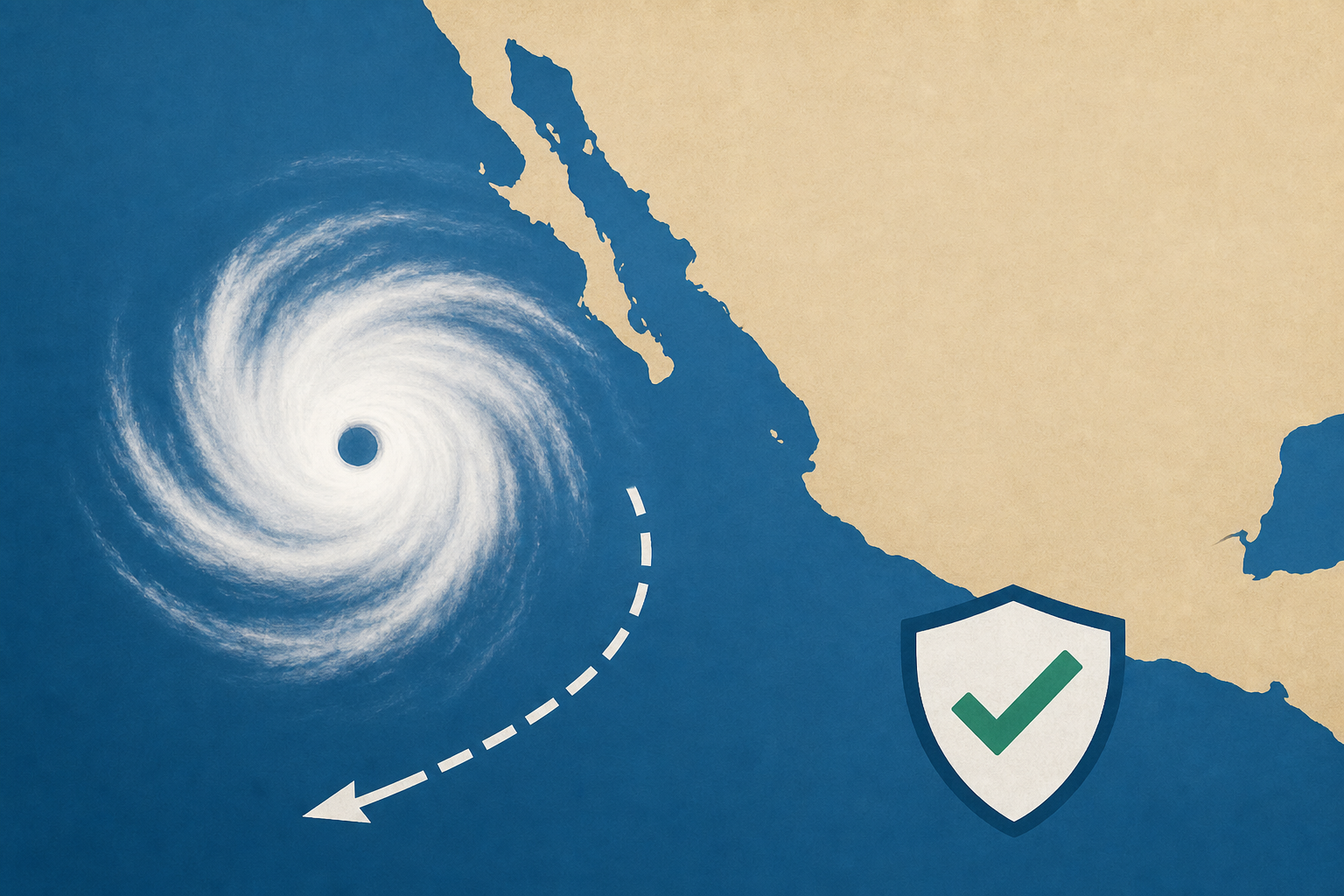 Genevieve becomes a hurricane off Mexico but poses no direct threat to land