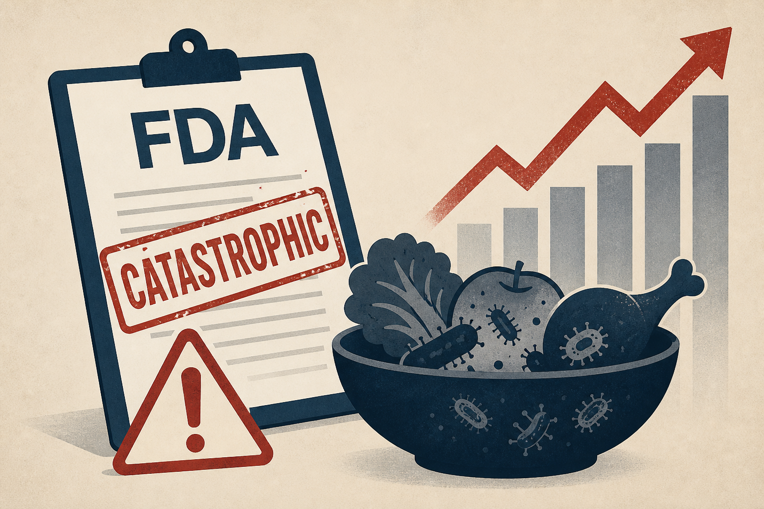 Health Expert Blasts FDA for ‘Catastrophic’ Food Poisoning Response