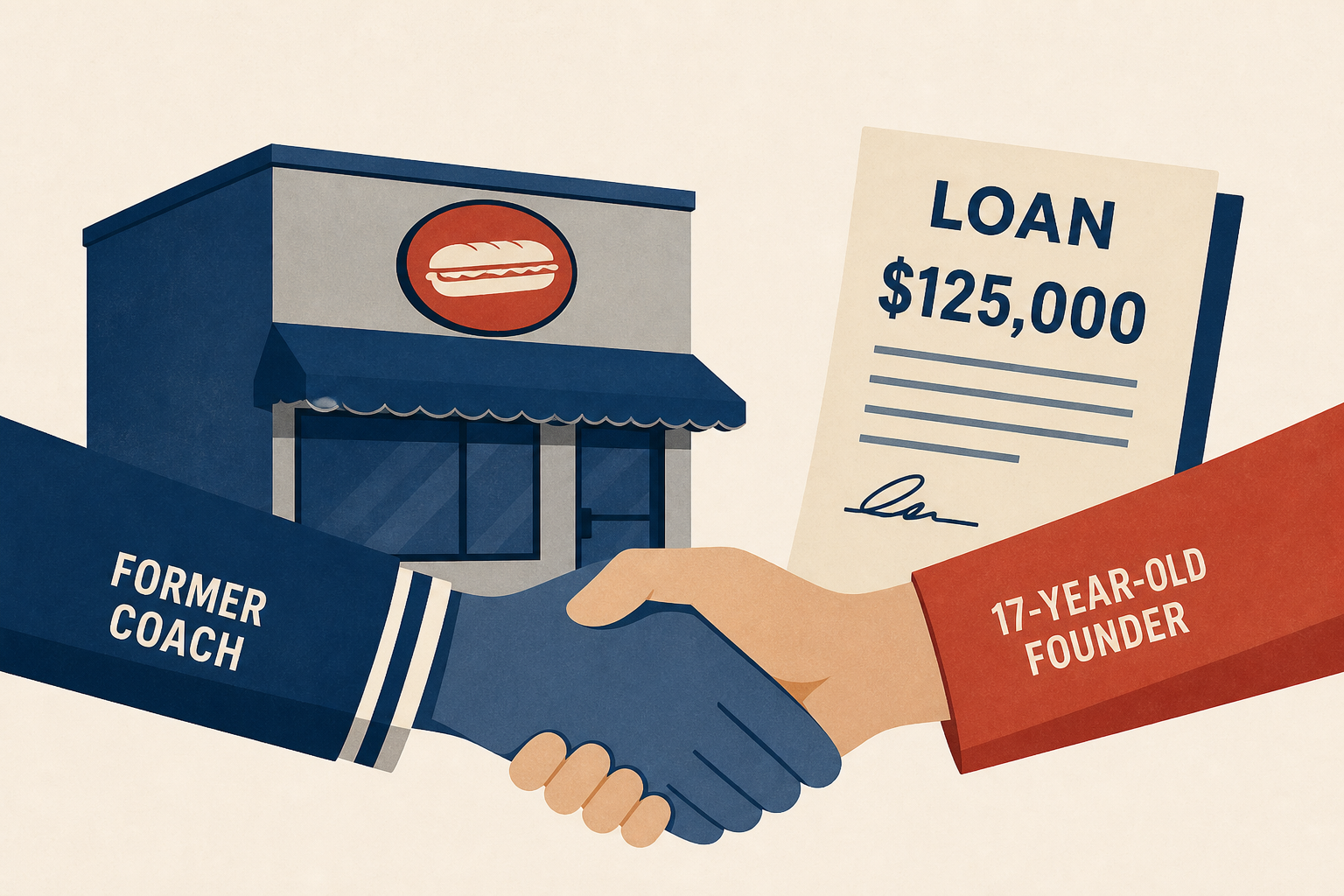 Jersey Mike’s founder, Pete, bought the company at 17 with the help of a former coach and $125K loan
