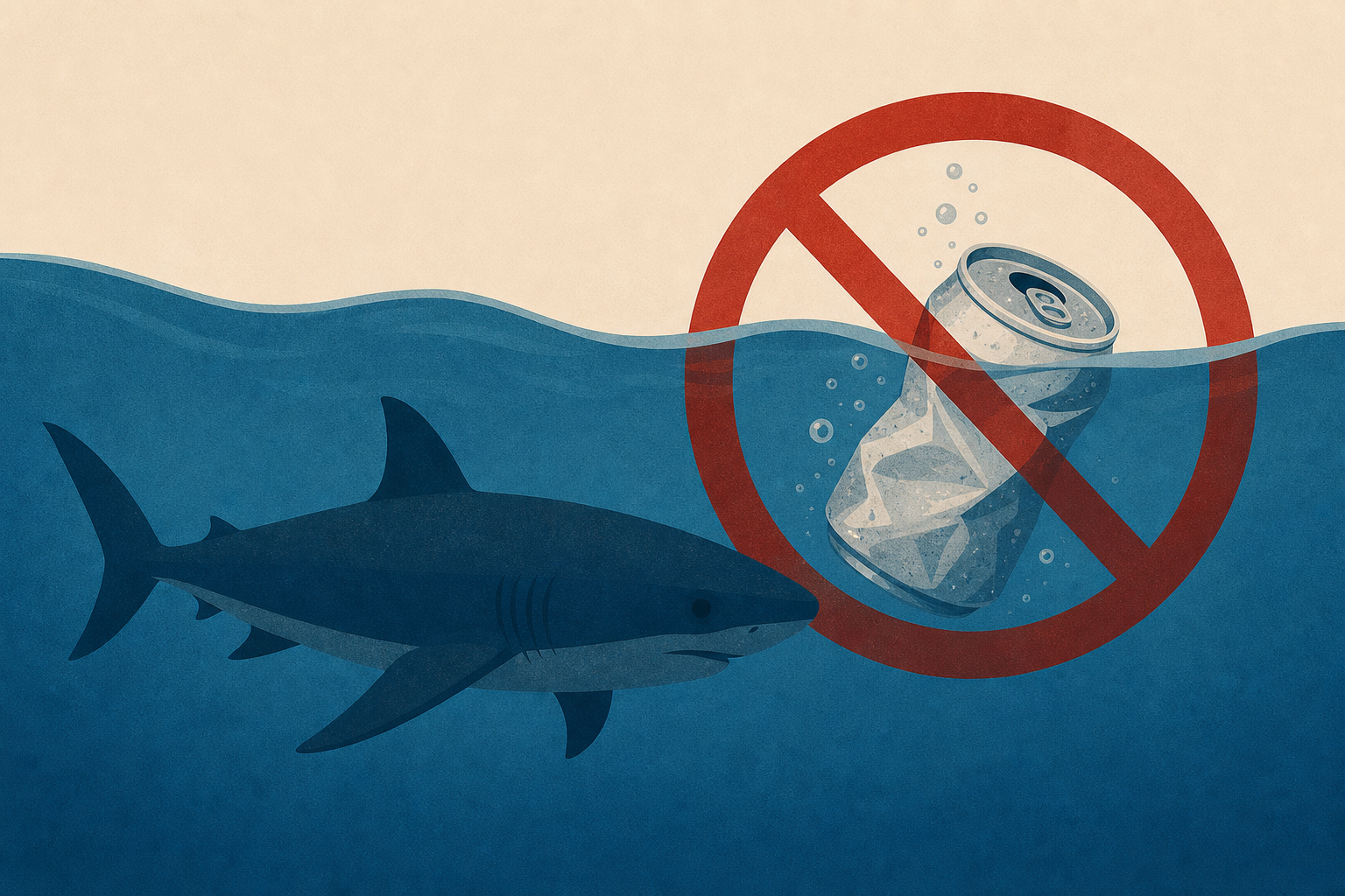 'Shark Week' host Forrest Galante explains why crushing beers in the ocean is a bad idea