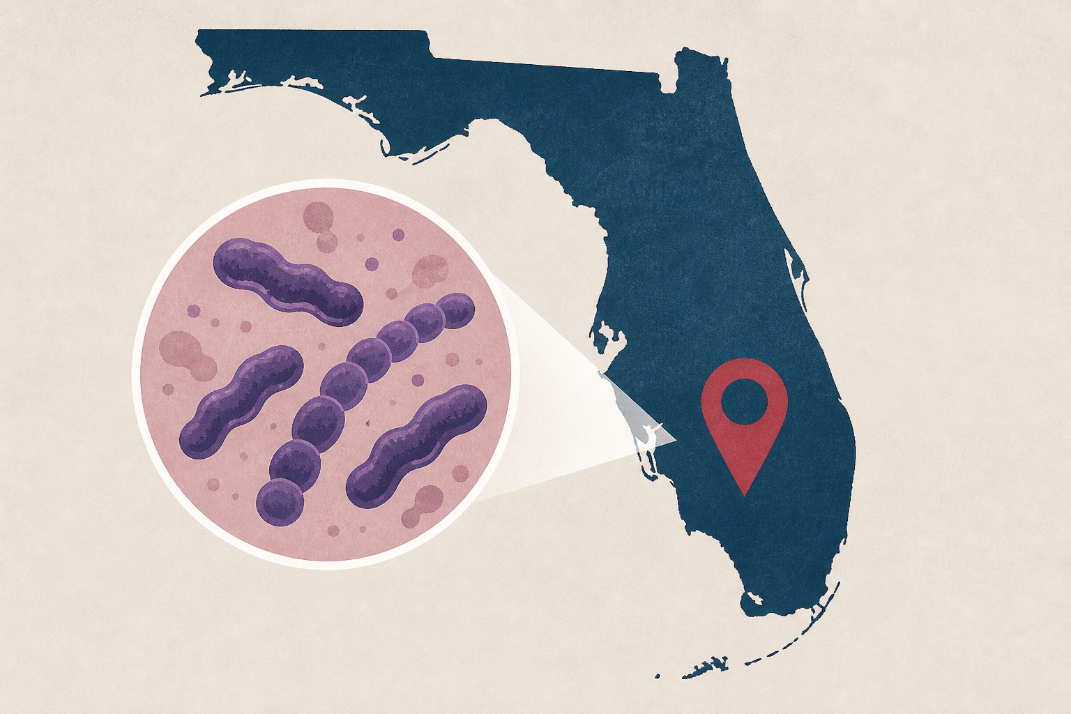 Florida reports first rare, flesh-eating bacteria death of 2026