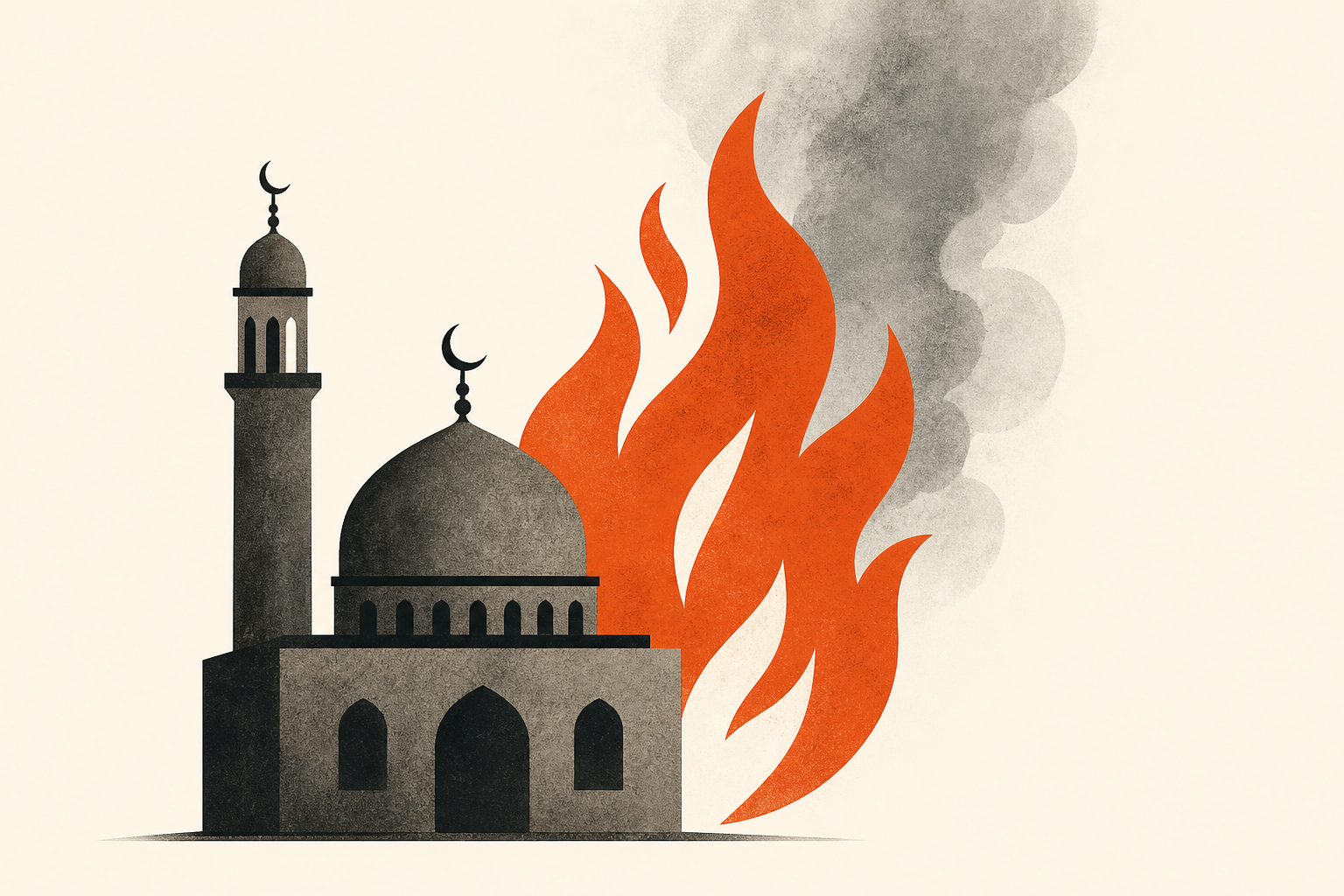 West Bank mosques set on fire during weekend of settler violence