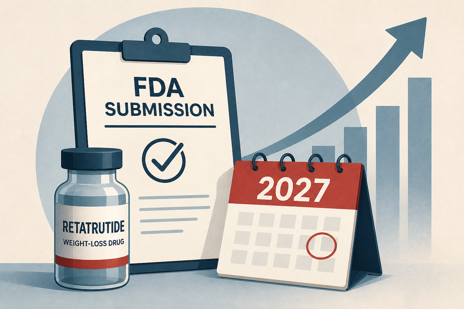 Eli Lilly plans FDA submission for retatrutide weight-loss drug in 2027