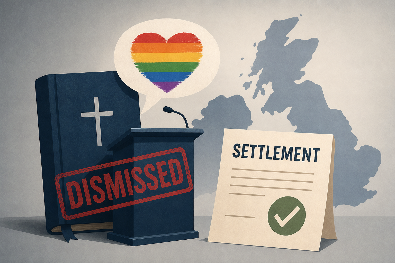 School chaplain in UK wins settlement after firing over LGBTQ sermon