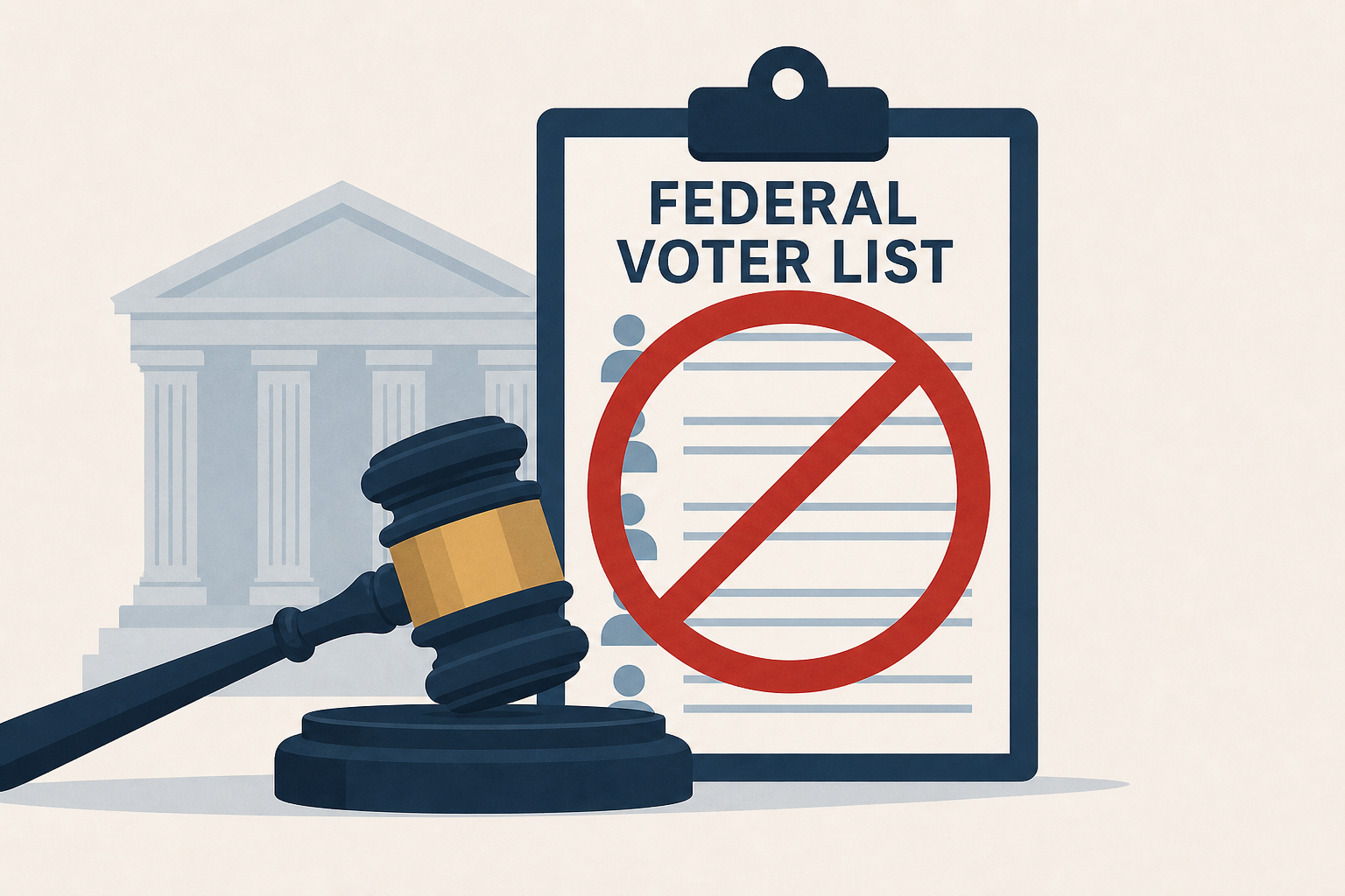 Federal appeals court upholds ruling blocking Trump's order to create federal voter list