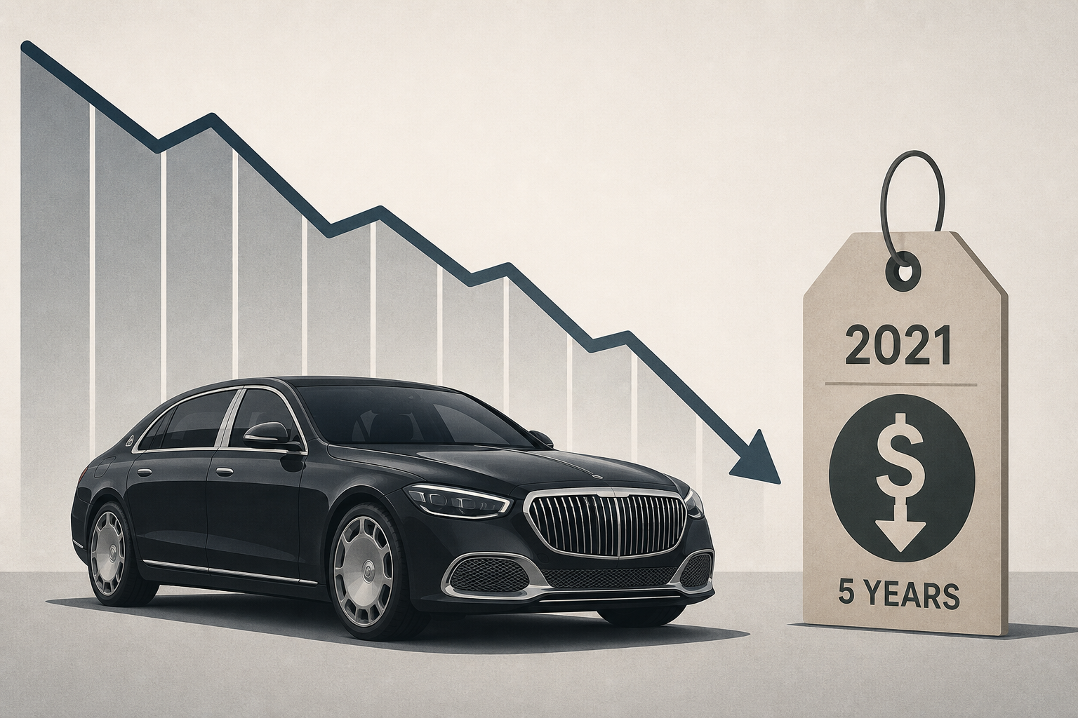 Here's How Much A 2021 Mercedes-Maybach S580 Has Depreciated In 5 Years